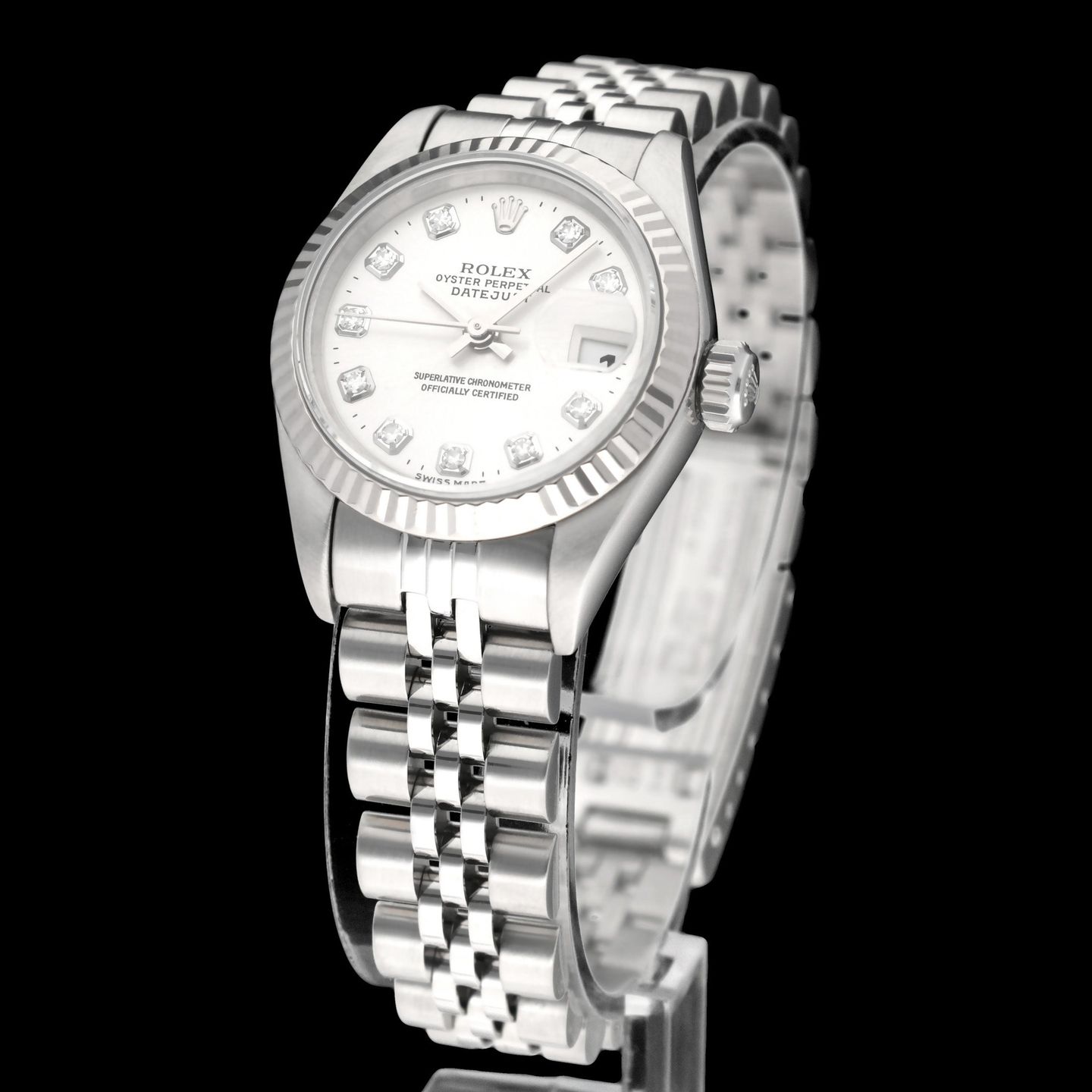 Rolex Lady-Datejust 69174 (1998) - 26mm Staal (2/8)