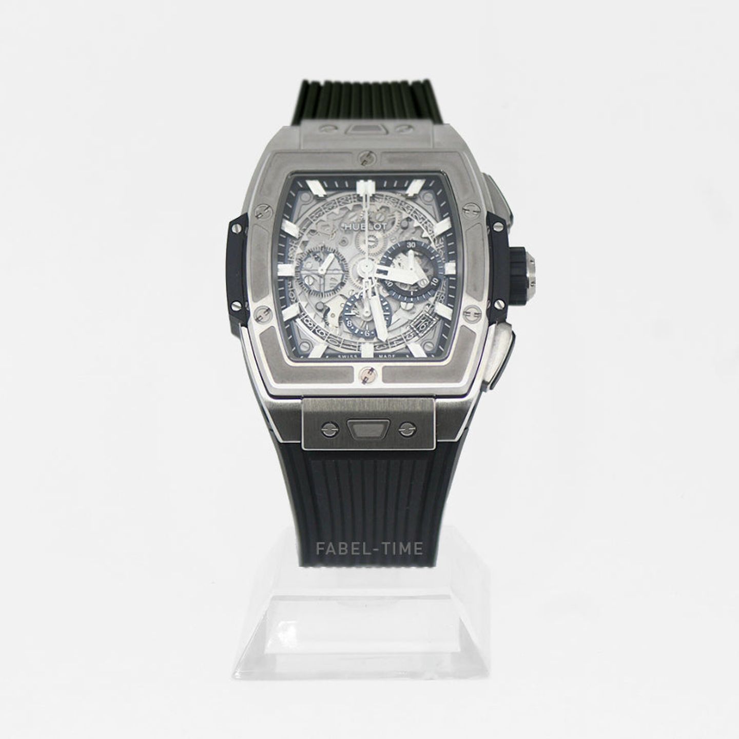 Hublot Spirit of Big Bang 642.NX.0170.RX (2024) - Transparant wijzerplaat 42mm Titanium (1/1)