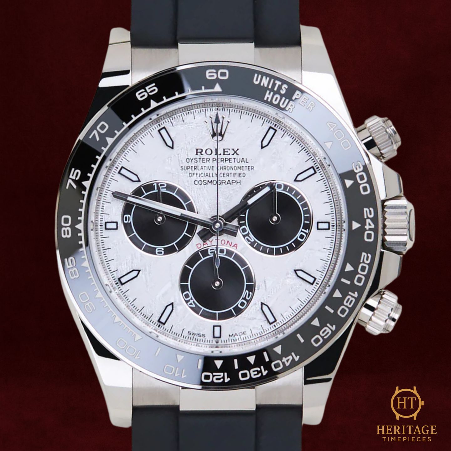 Rolex Daytona 126519LN (2026) - Zilver wijzerplaat 40mm Witgoud (1/8)