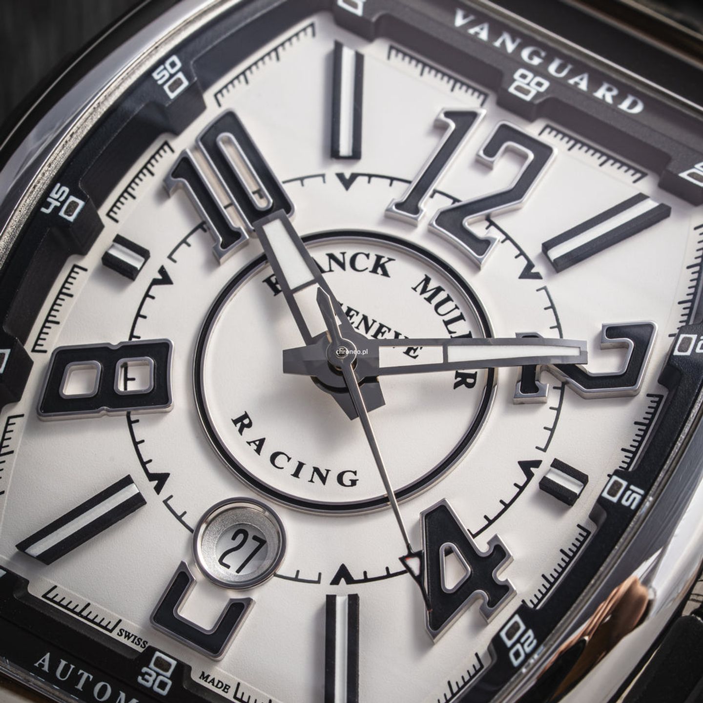 Franck Muller Vanguard V 45 SC DT RCG (Onbekend (willekeurig serienummer)) - Zwart wijzerplaat 45mm Staal (2/8)