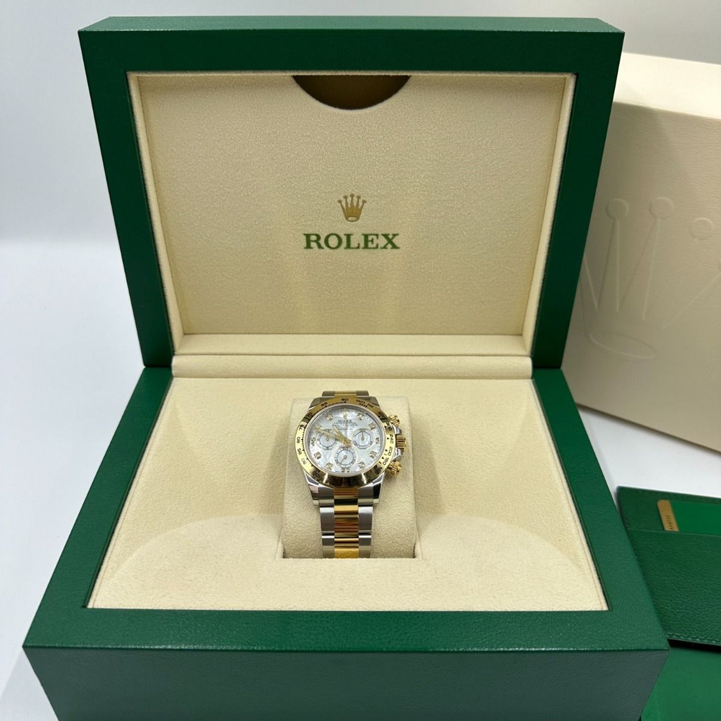 Rolex Daytona 116503 (2020) - Parelmoer wijzerplaat 40mm Staal (3/8)