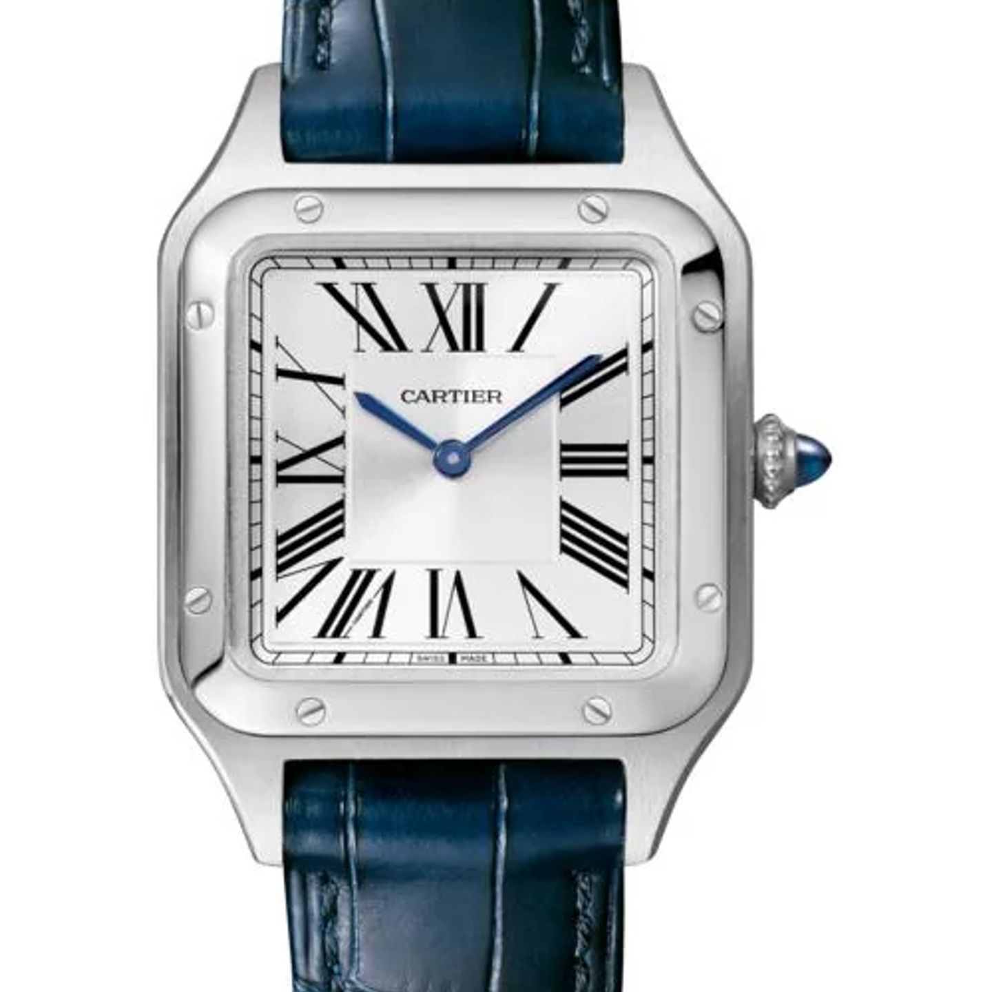 Cartier Santos Dumont WSSA0086 (2026) - Silver dial 38 mm Steel case (1/1)