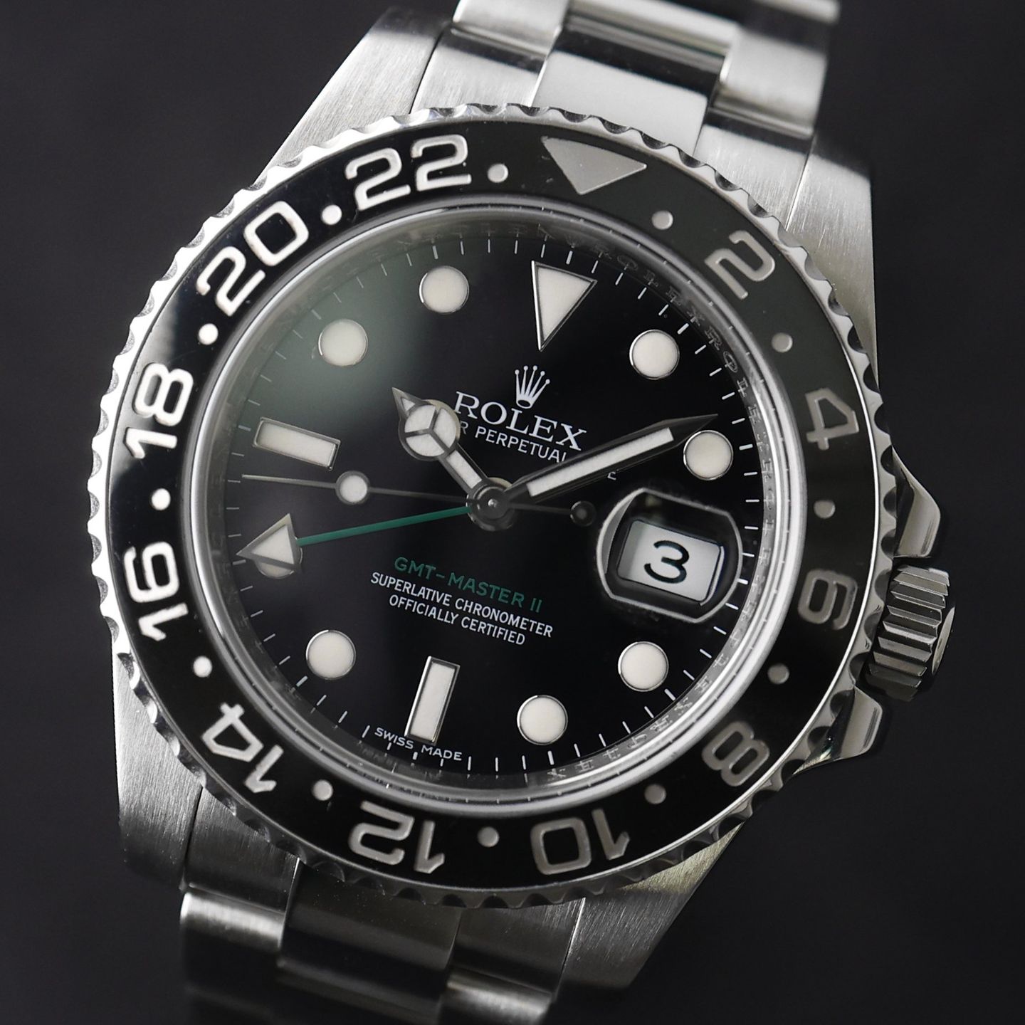 Rolex GMT-Master II 116710LN (2009) - Black dial 40 mm Steel case (5/6)