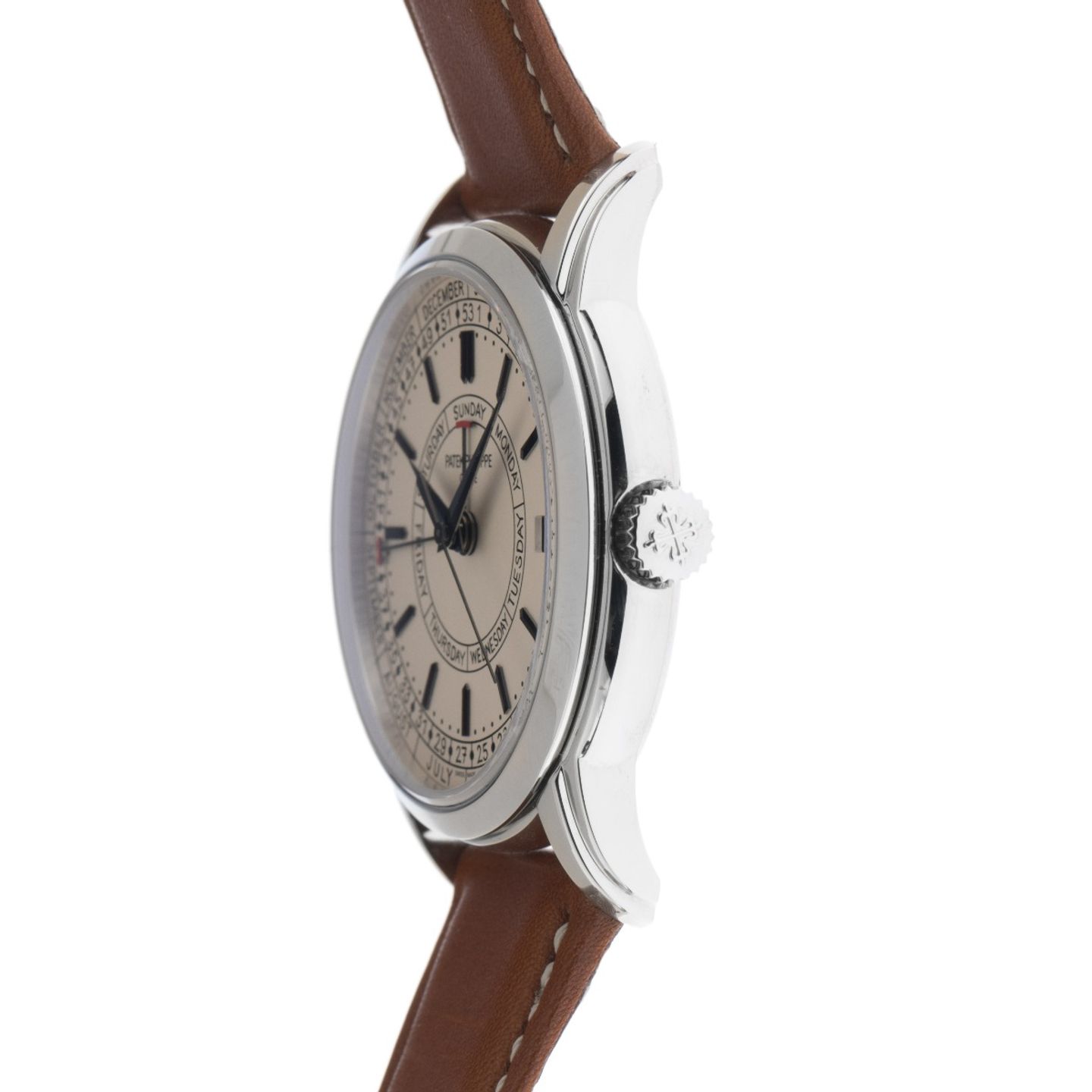 Patek Philippe Calatrava 5212A-001 (2022) - Silver dial 40 mm Steel case (4/7)