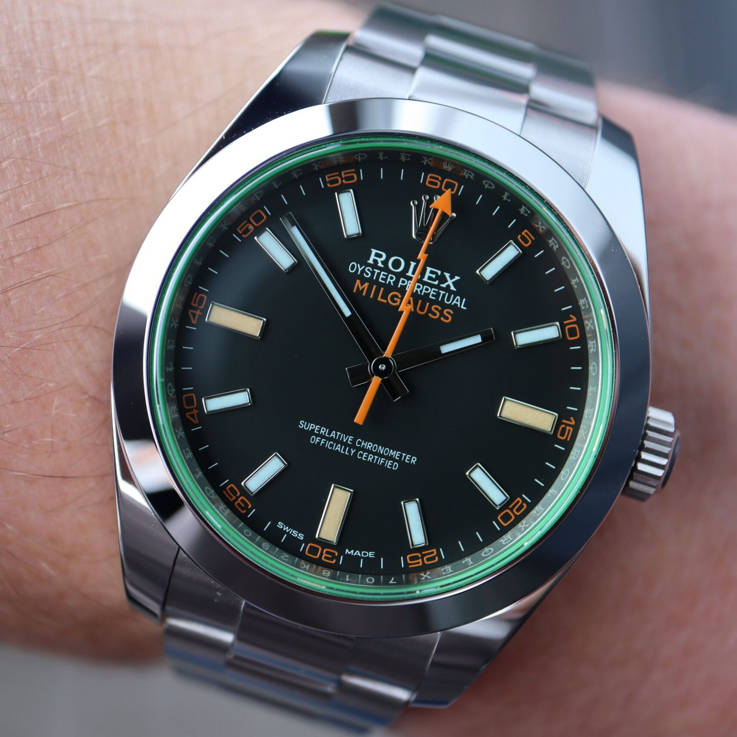 Rolex Milgauss 116400GV - (1/8)