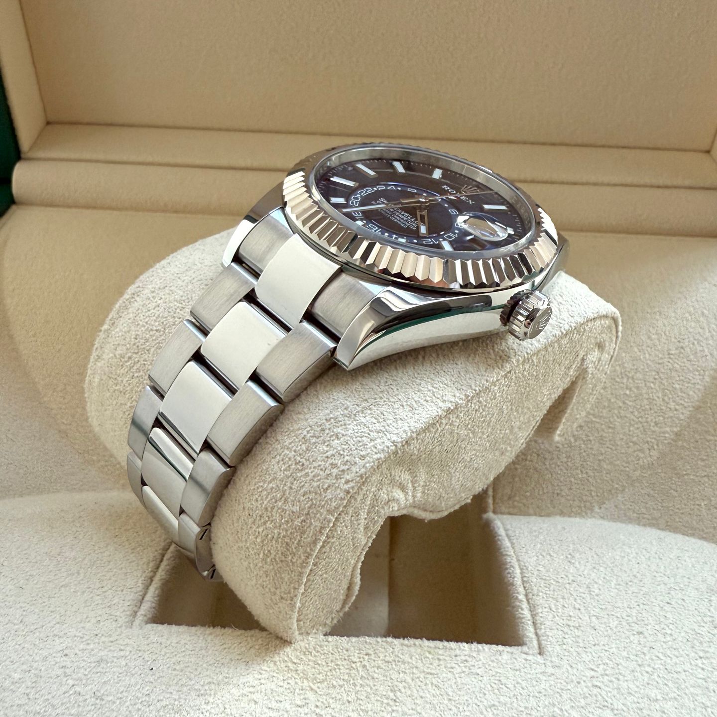 Rolex Sky-Dweller 326934 (2018) - Blue dial 42 mm Steel case (5/14)