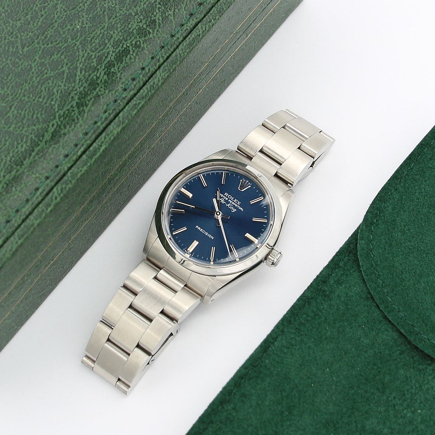 Rolex Air-King 5500 (Onbekend (willekeurig serienummer)) - 34mm Staal (3/8)