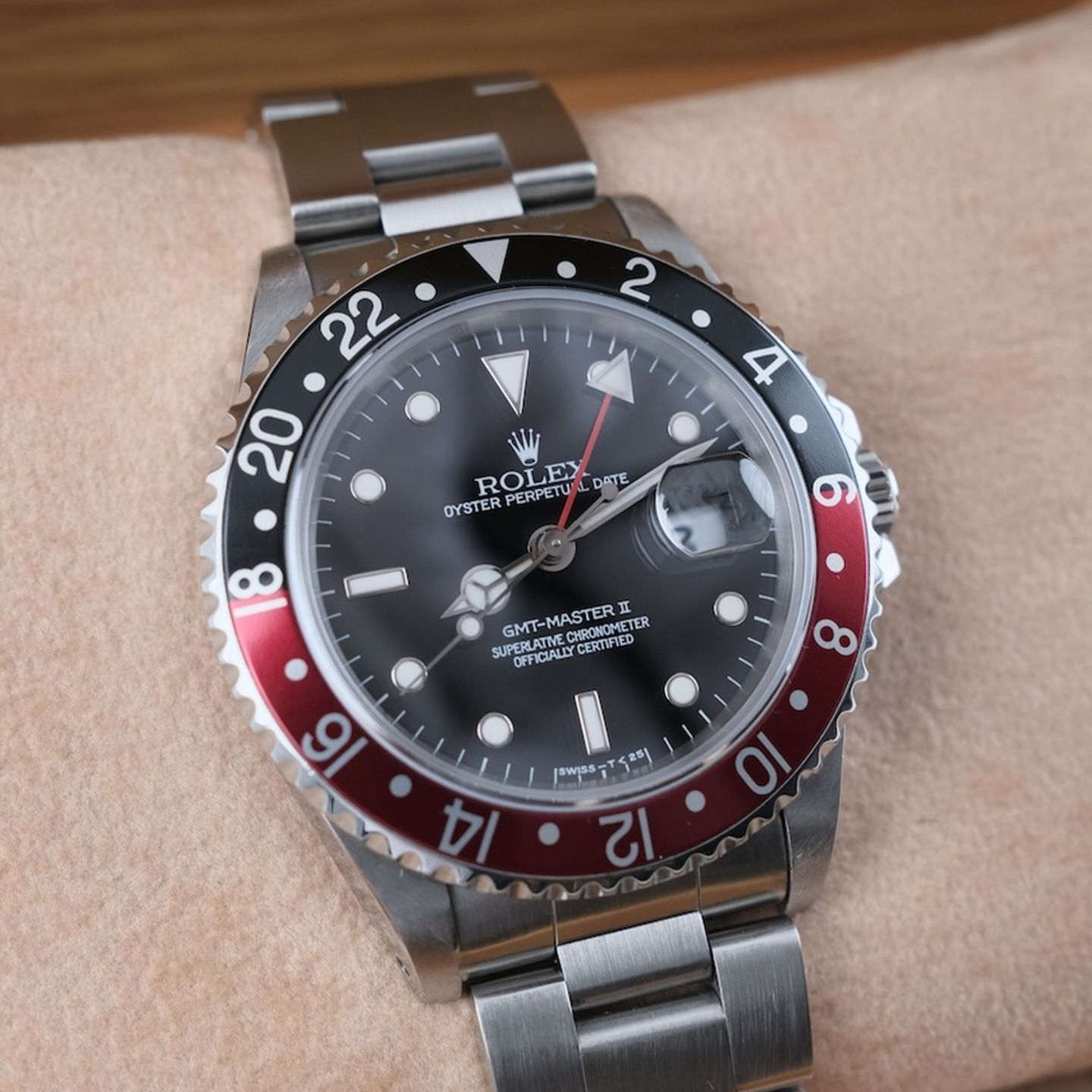 Rolex GMT-Master II 16710 (1996) - 40mm Staal (4/8)