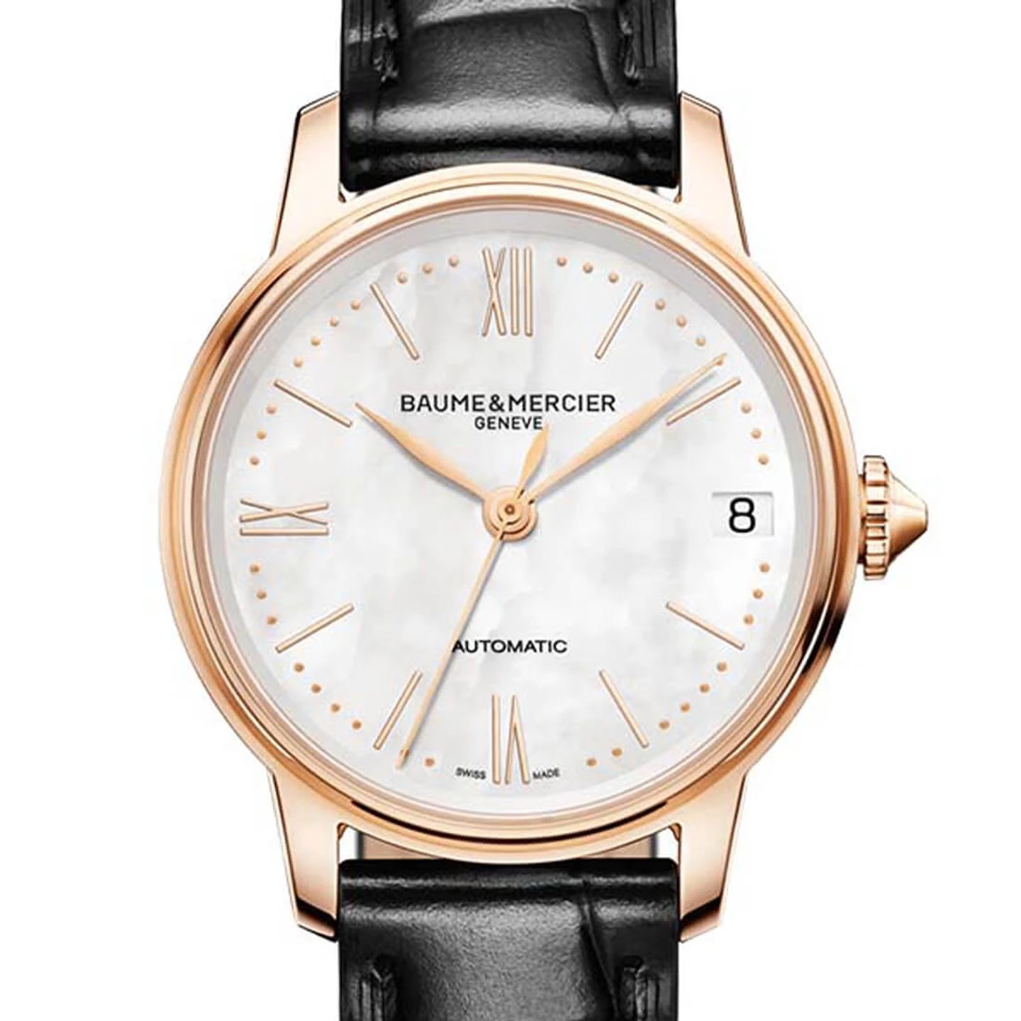 Baume & Mercier Classima M0A10598 (2024) - Pearl dial 31 mm Rose Gold case (2/3)