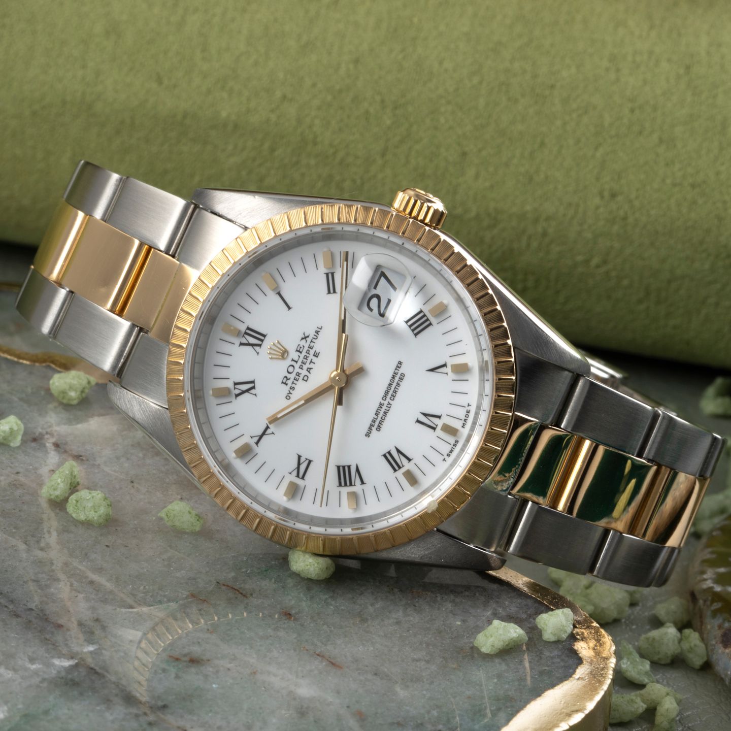 Rolex Oyster Perpetual Date 15223 - (2/8)