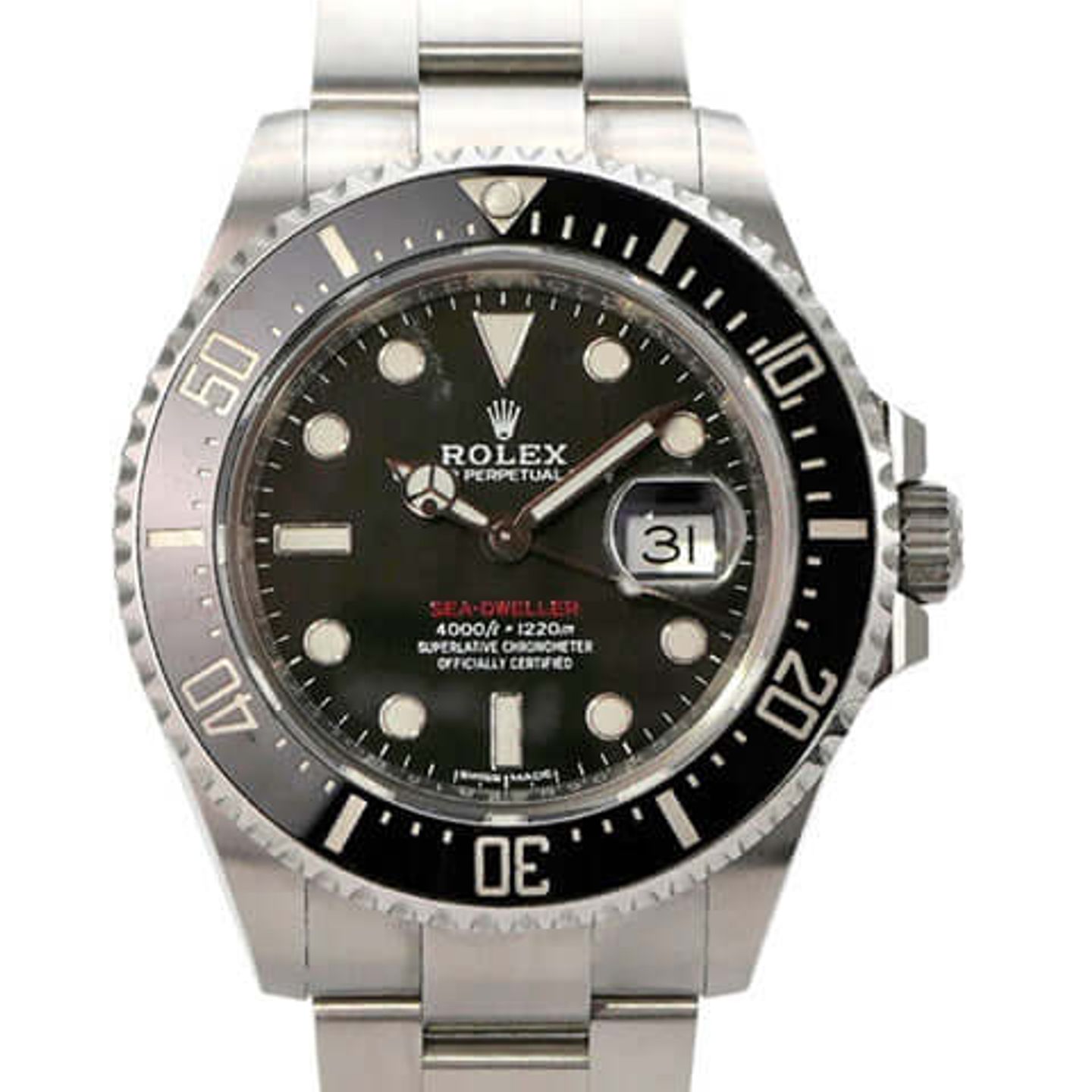 Rolex Sea-Dweller 126600 (2017) - Black dial 43 mm Steel case (1/8)