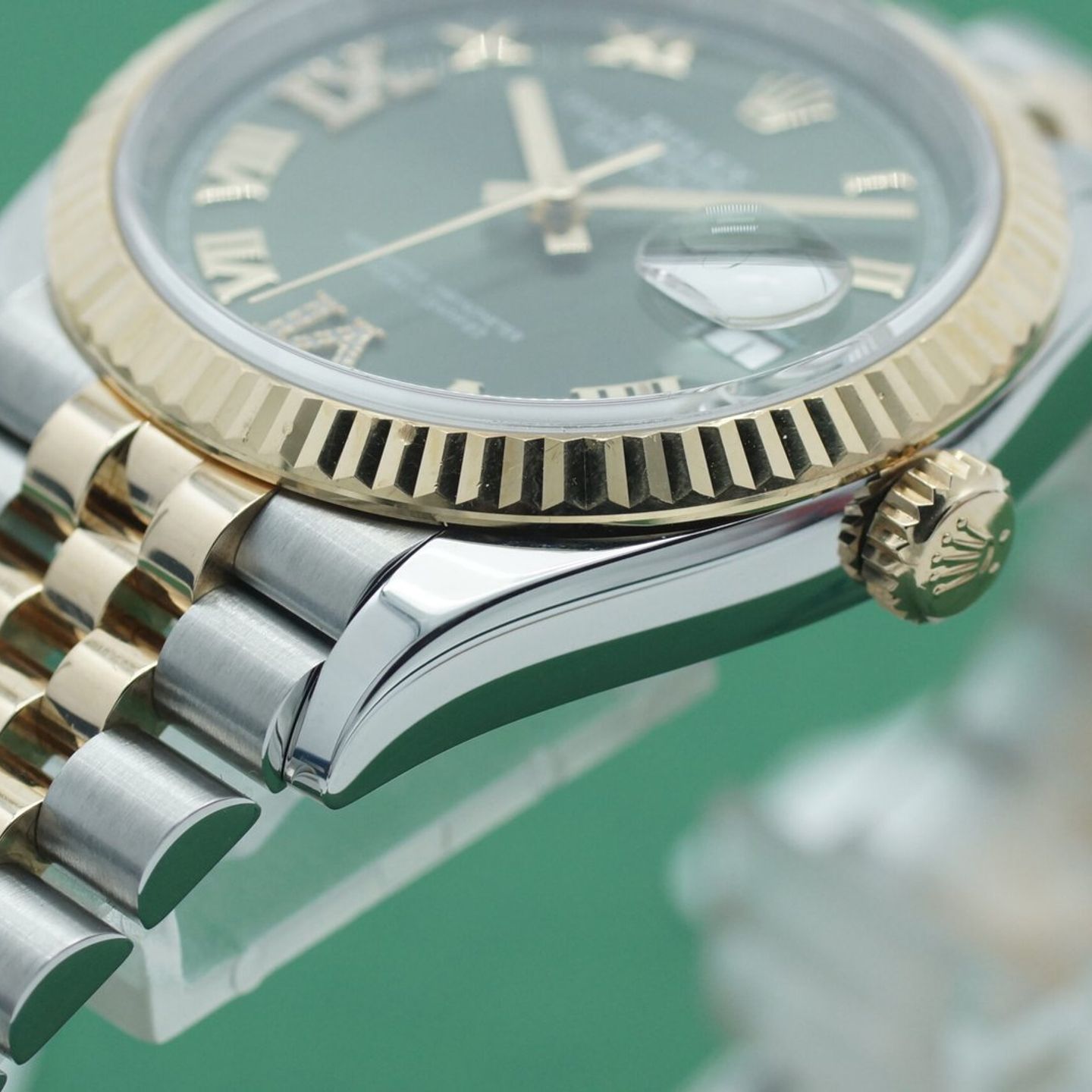 Rolex Datejust 36 126233 (2019) - 36 mm Gold/Steel case (8/8)