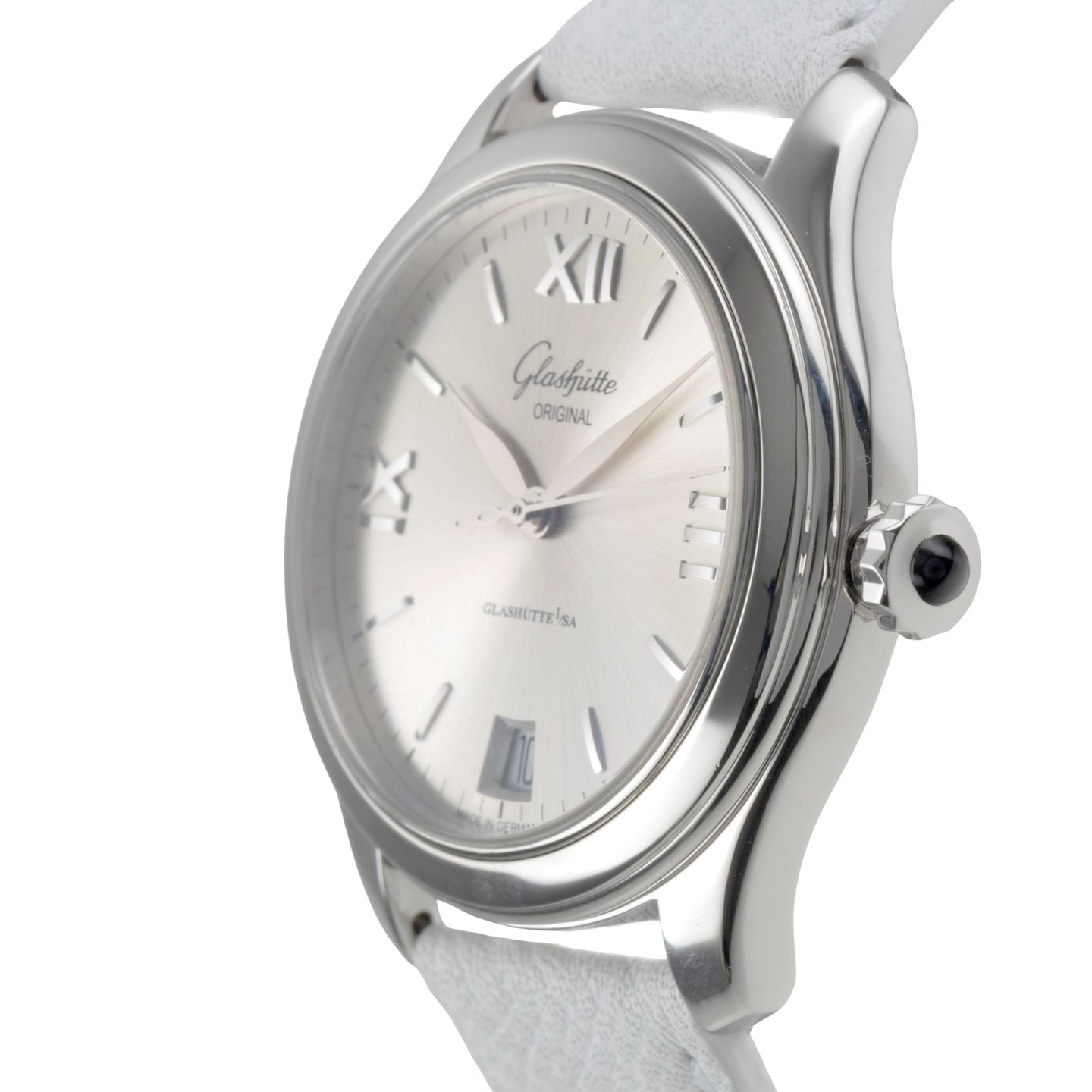 Glashütte Original Lady Serenade 1-39-22-02-02-04 (Onbekend (willekeurig serienummer)) - Zilver wijzerplaat 36mm Staal (6/8)