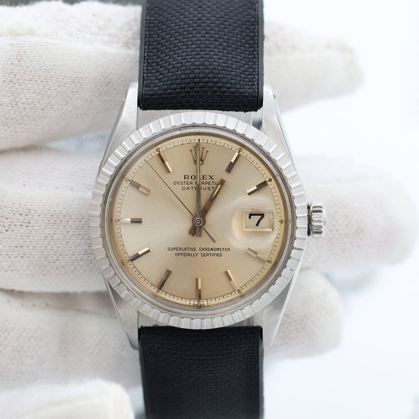 Rolex Datejust 1603 (Onbekend (willekeurig serienummer)) - Zilver wijzerplaat 36mm Staal (5/8)