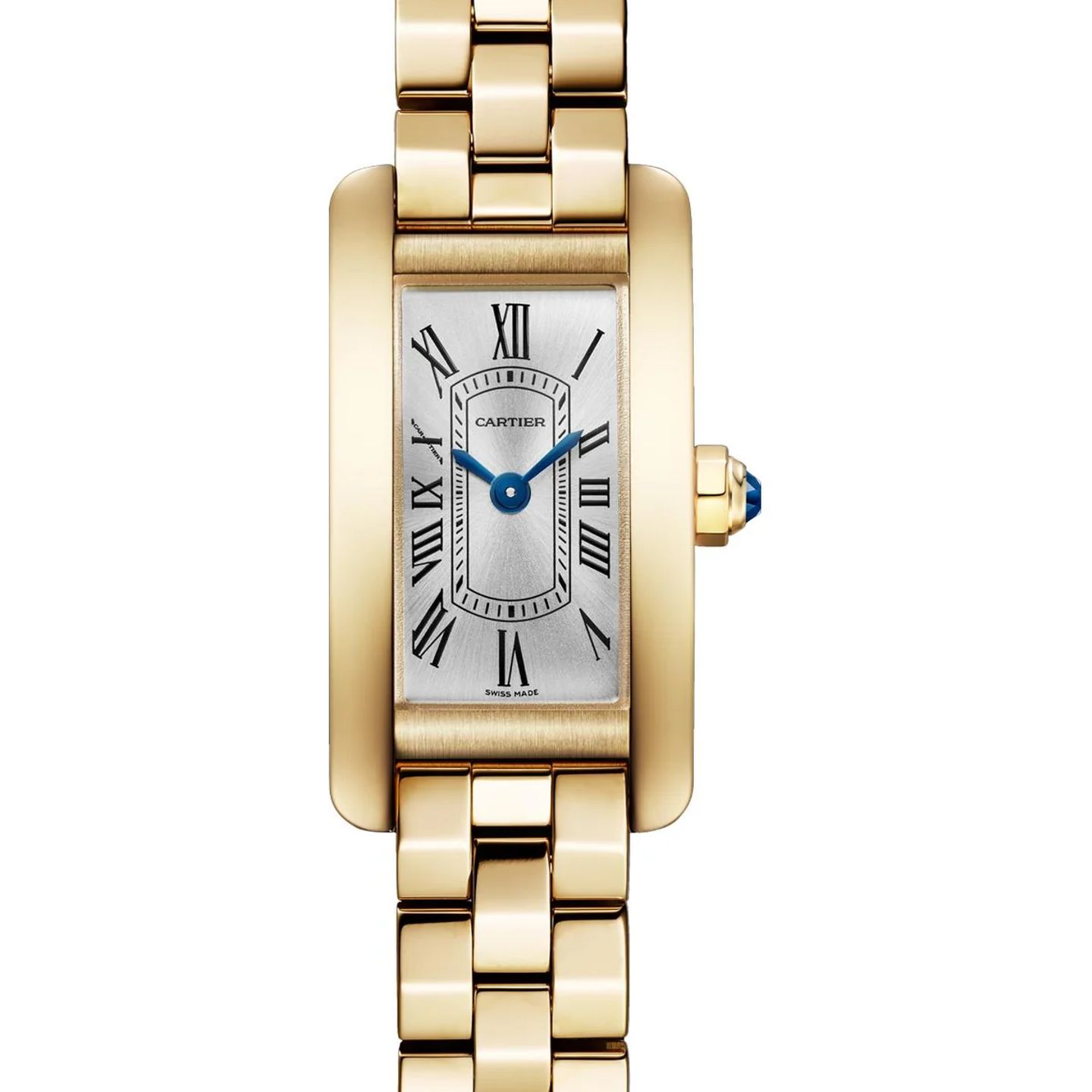Cartier Tank Louis Cartier WGTA0405 (2026) - Zilver wijzerplaat 28mm Geelgoud (1/1)