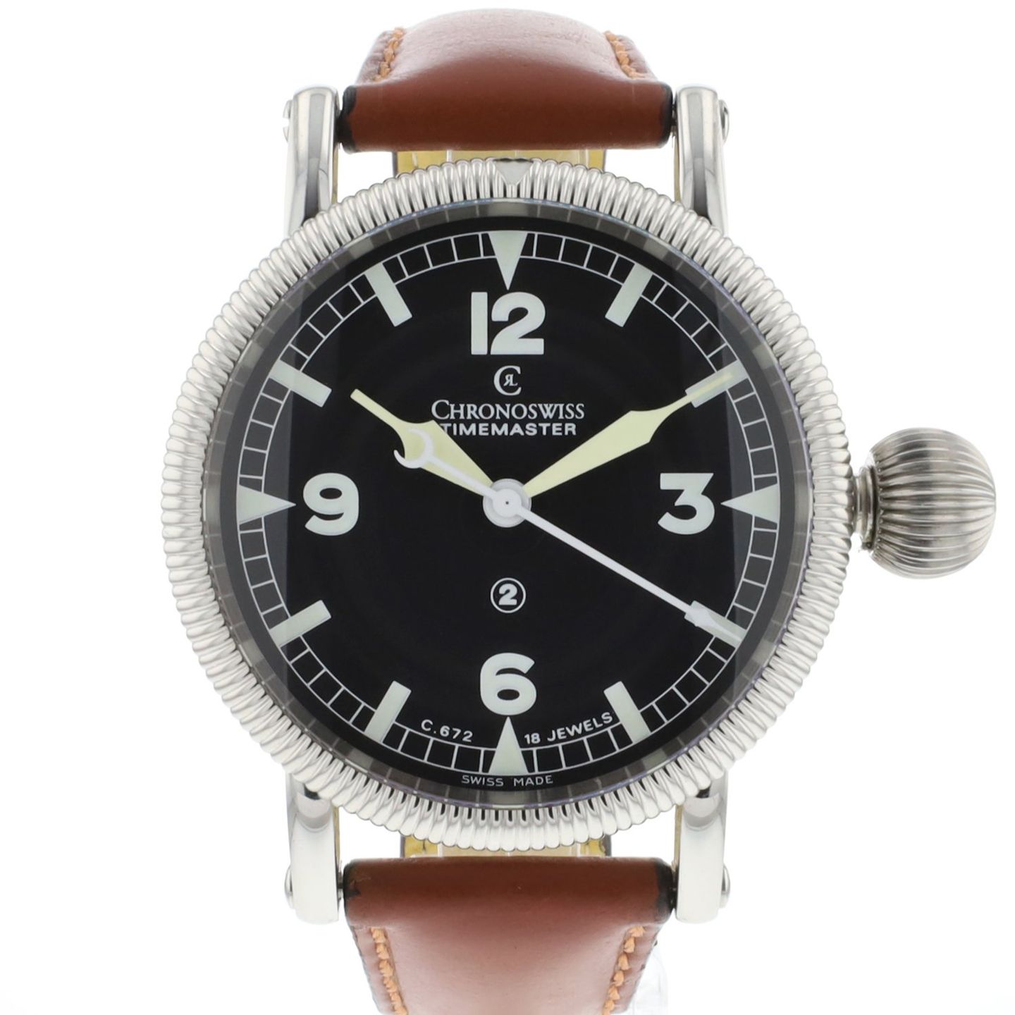 Chronoswiss Timemaster CH-6233 (2003) - 45 mm Steel case (1/6)