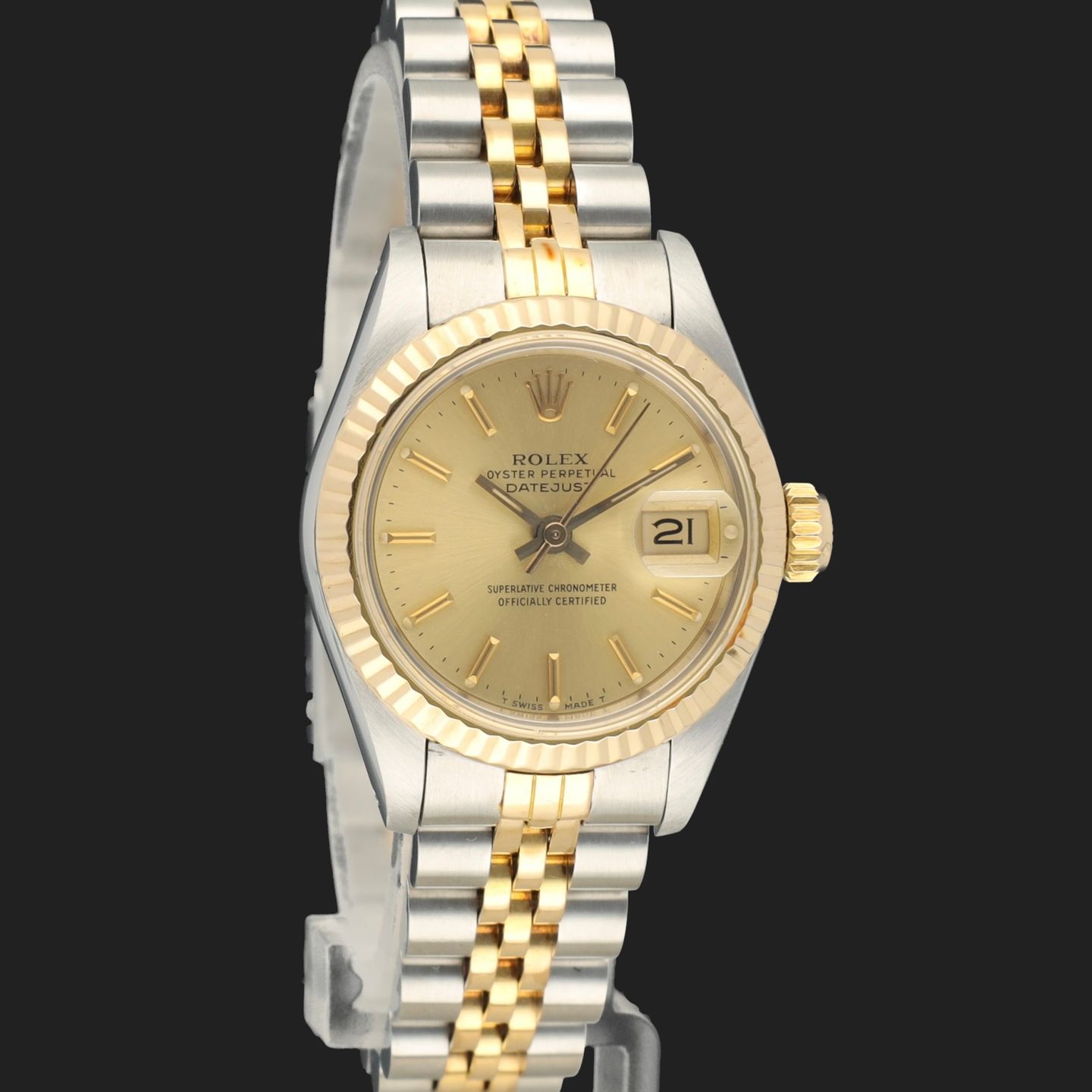 Rolex Lady-Datejust 69173 (1988) - 26 mm Gold/Steel case (4/8)