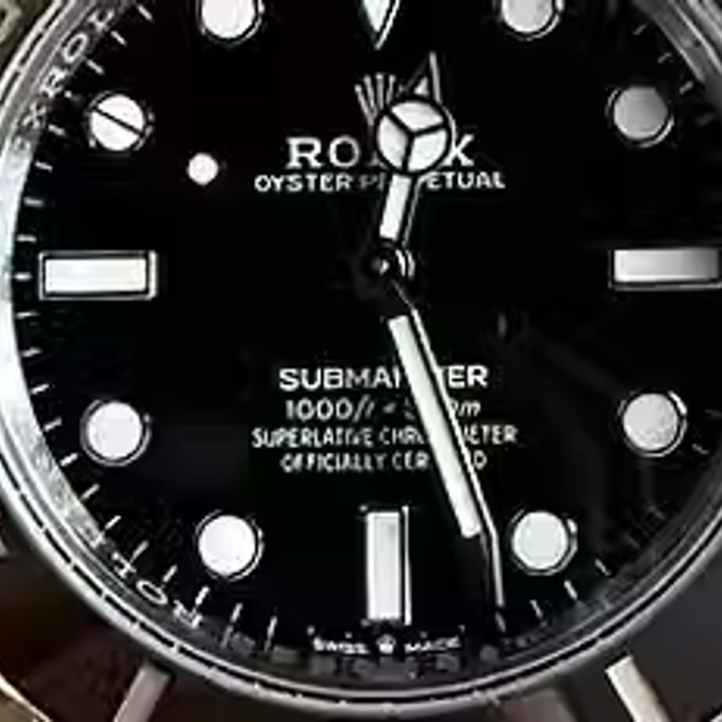 Rolex Submariner No Date 124060 (2021) - Zwart wijzerplaat 40mm Staal (1/7)