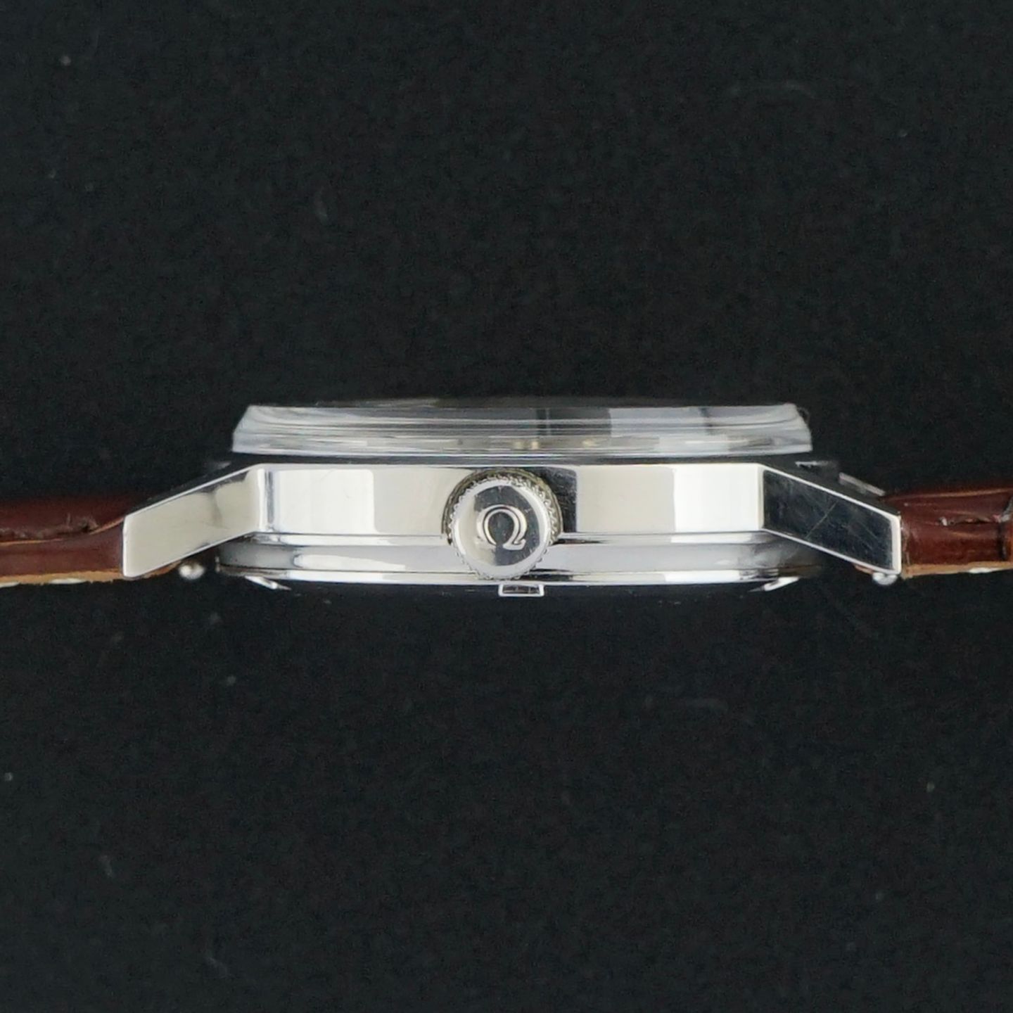 Omega Genève 166.098 (1972) - Wit wijzerplaat 35mm Staal (4/8)