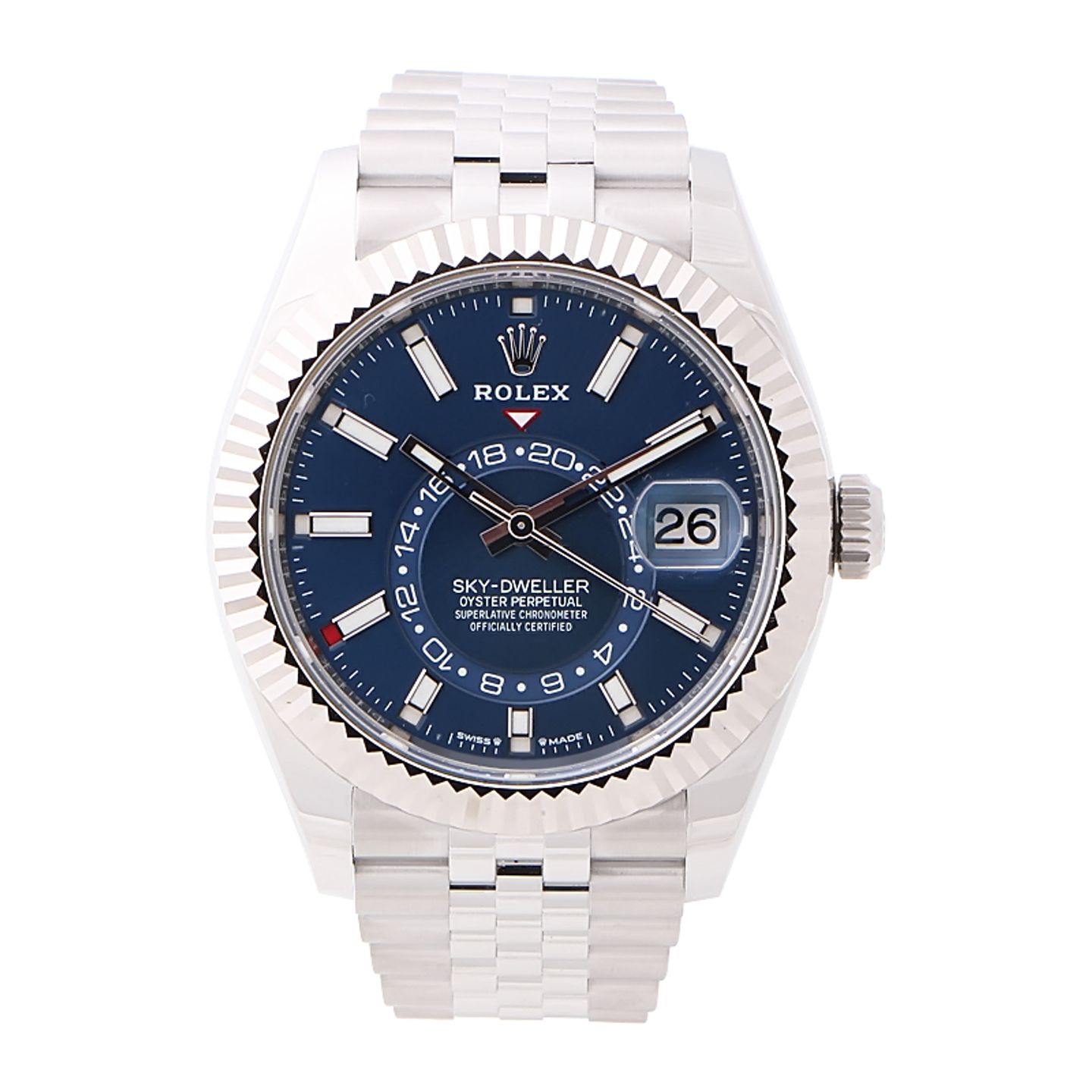 Rolex Sky-Dweller 336934 (2026) - Blauw wijzerplaat 42mm Goud/Staal (1/4)