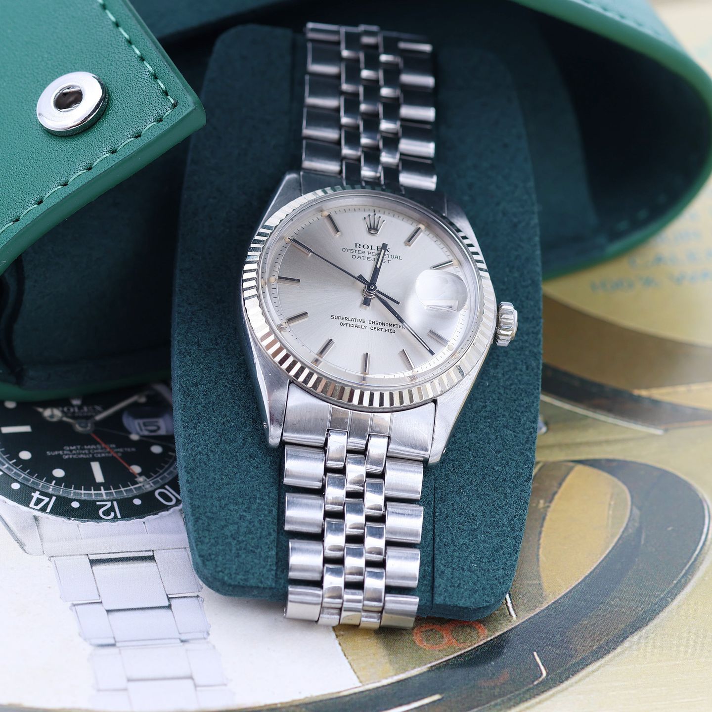 Rolex Datejust 1601 (Unknown (random serial)) - Silver dial 36 mm Steel case (1/6)