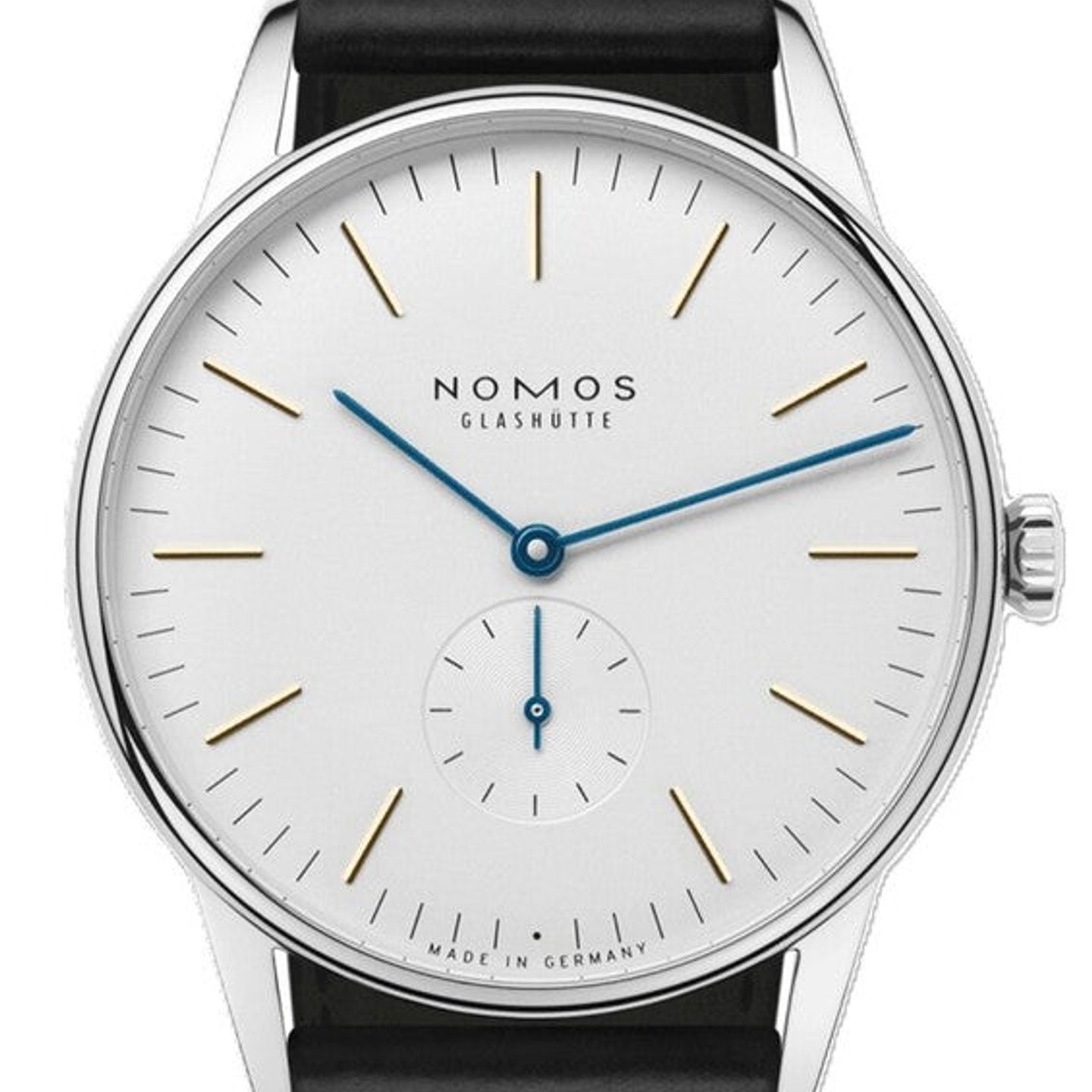 NOMOS Orion 38 384 (2026) - Wit wijzerplaat 38mm Staal (1/1)