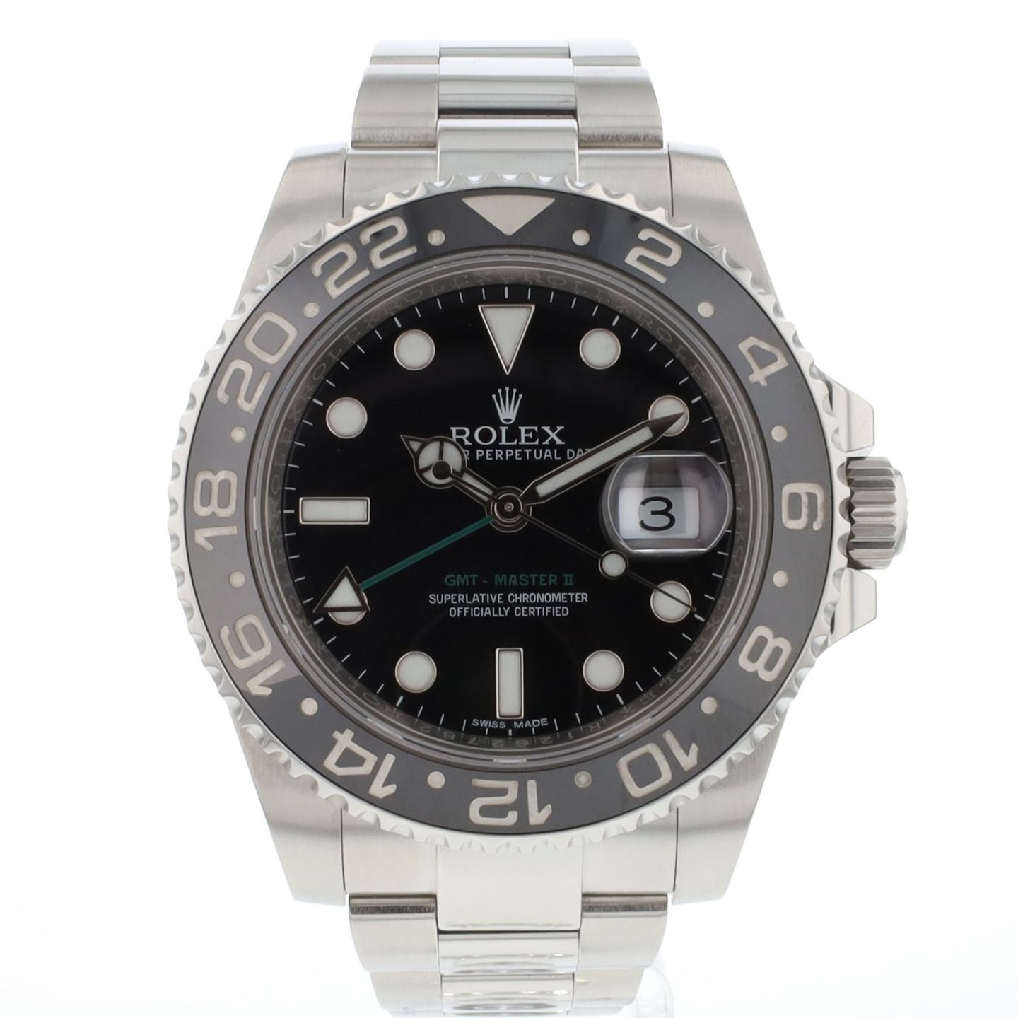 Rolex GMT-Master II 116710LN (2014) - Black dial 40 mm Steel case (1/6)