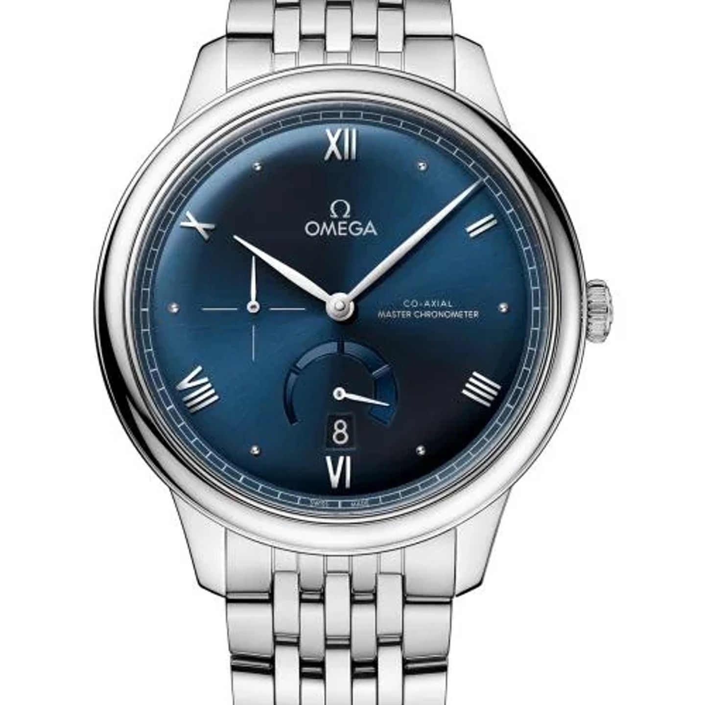 Omega De Ville 434.10.41.21.03.002 (2026) - Blauw wijzerplaat 41mm Staal (1/1)