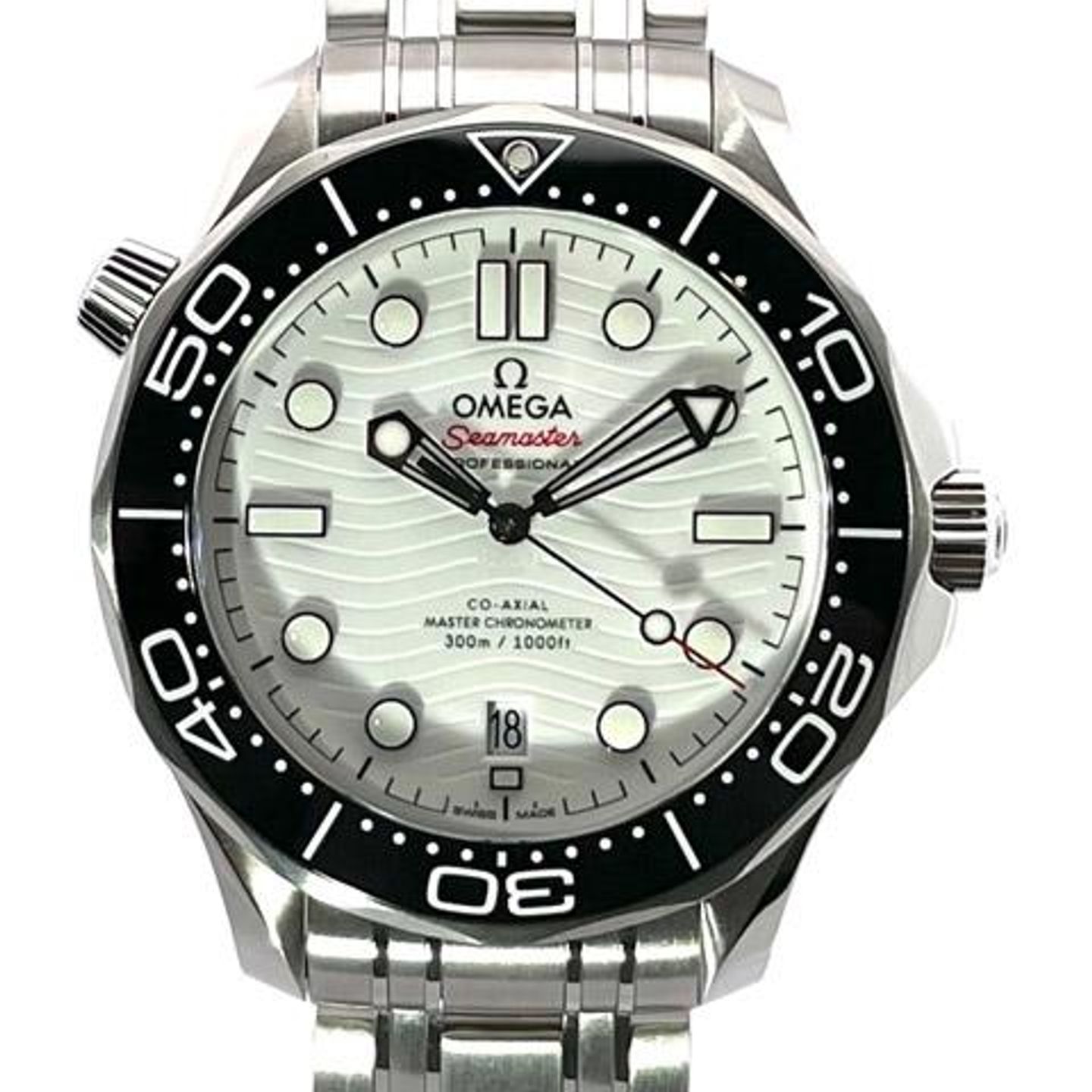 Omega Seamaster Diver 300 M 210.30.42.20.04.001 (2024) - Wit wijzerplaat 42mm Staal (1/8)