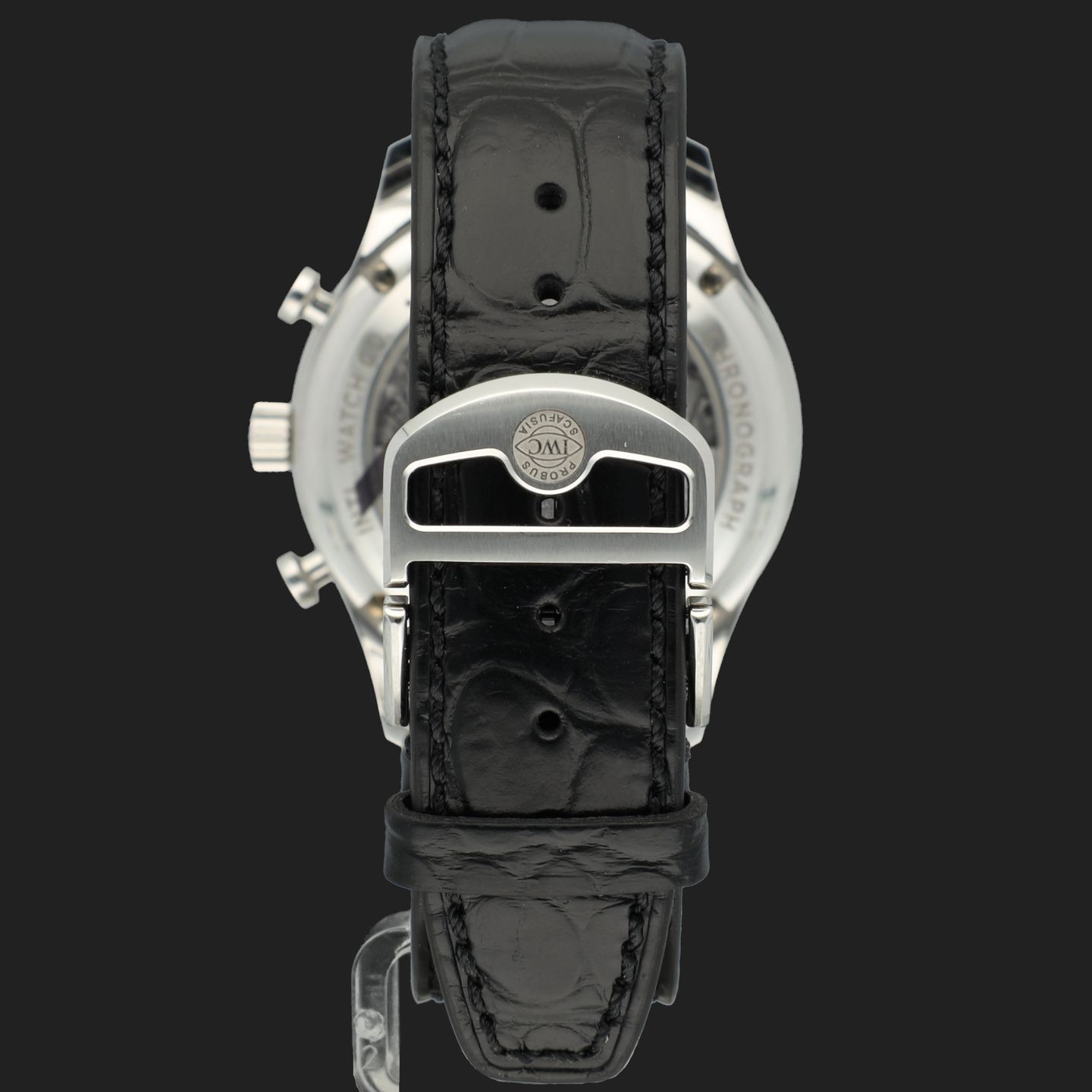 IWC Portuguese Chronograph IW371624 (2025) - Grey dial 41 mm Steel case (6/8)