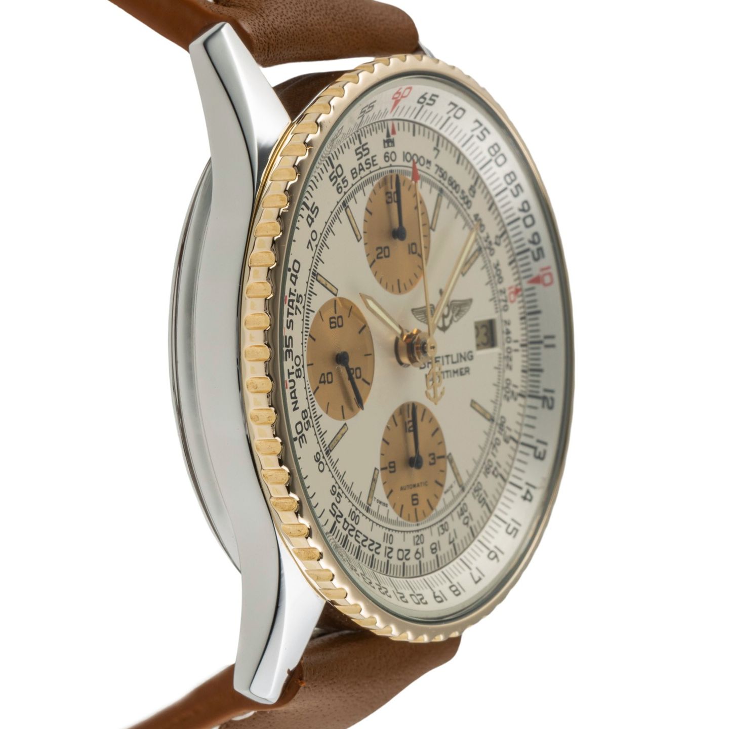 Breitling Old Navitimer 81610 (Unknown (random serial)) - White dial 41 mm Steel case (7/8)