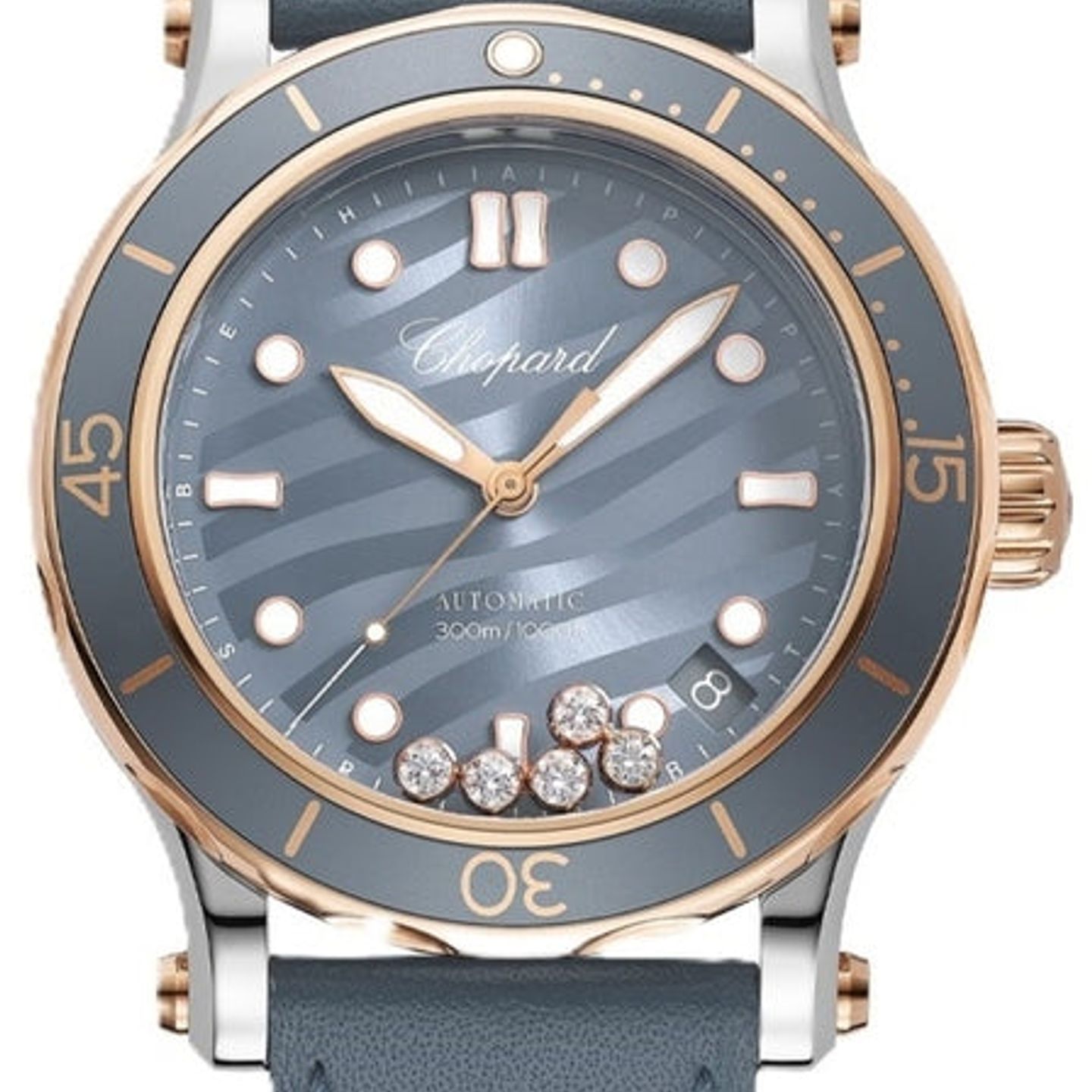 Chopard Happy Sport 278587-6001 (2026) - Blue dial 40 mm Steel case (1/1)