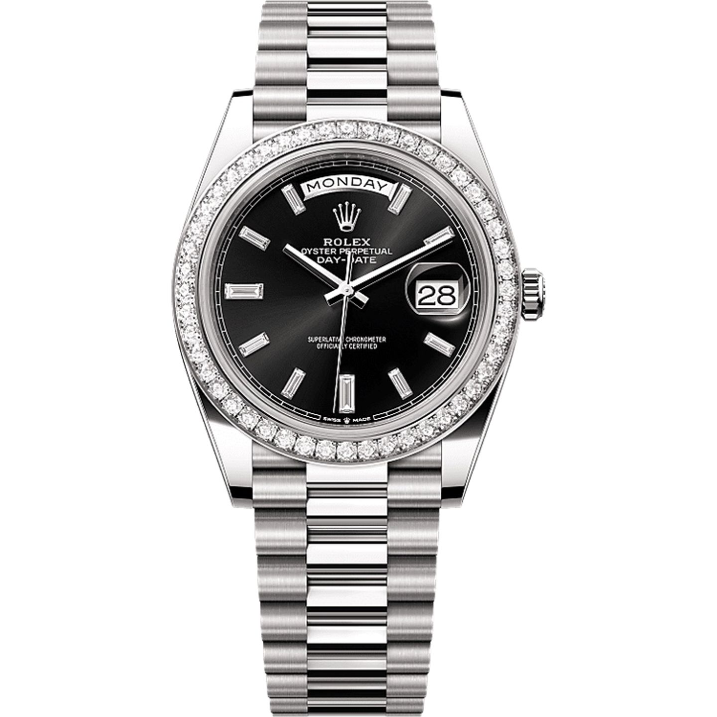 Rolex Day-Date 40 228349RBR (2025) - Zwart wijzerplaat 40mm Witgoud (1/1)