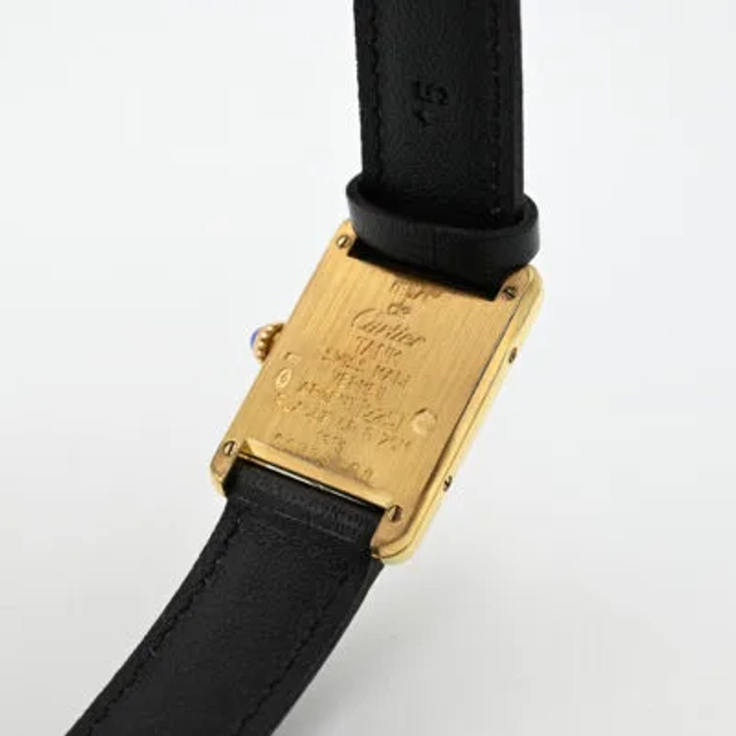 Cartier Tank Vermeil 1613 - (7/8)