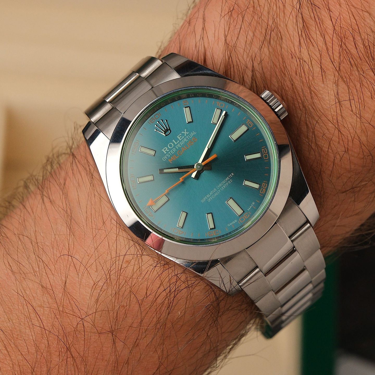 Rolex Milgauss 116400GV - (3/7)