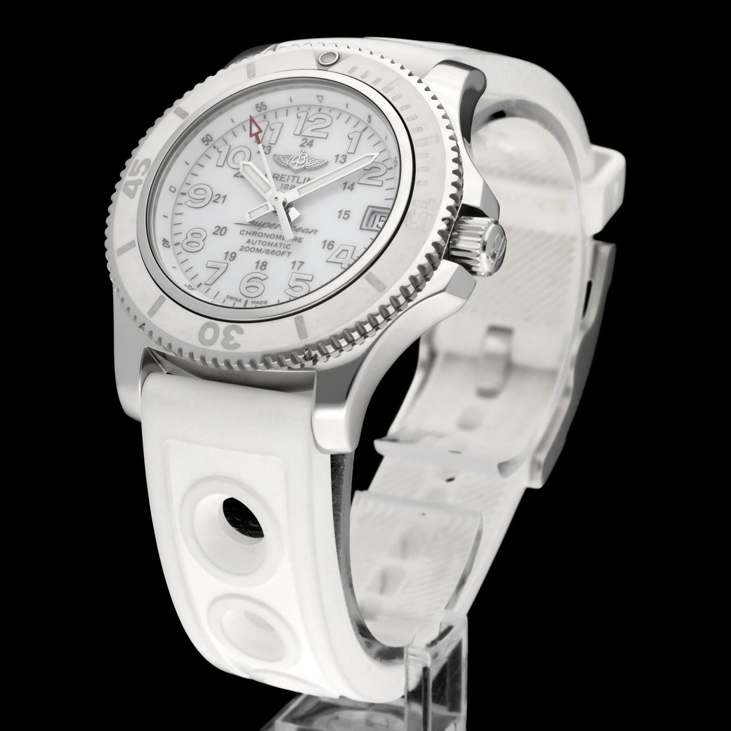 Breitling Superocean II 36 A17312 (2018) - 36mm Staal (4/8)