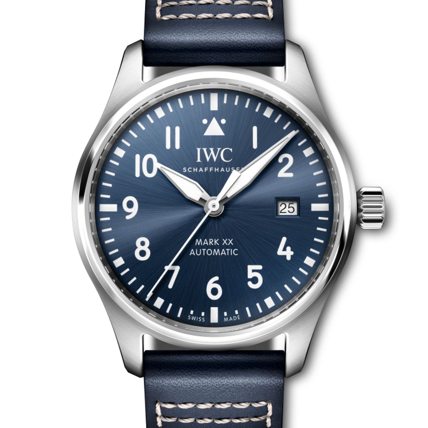 IWC Pilot Mark IW328203 (2024) - Blue dial 40 mm Steel case (1/1)