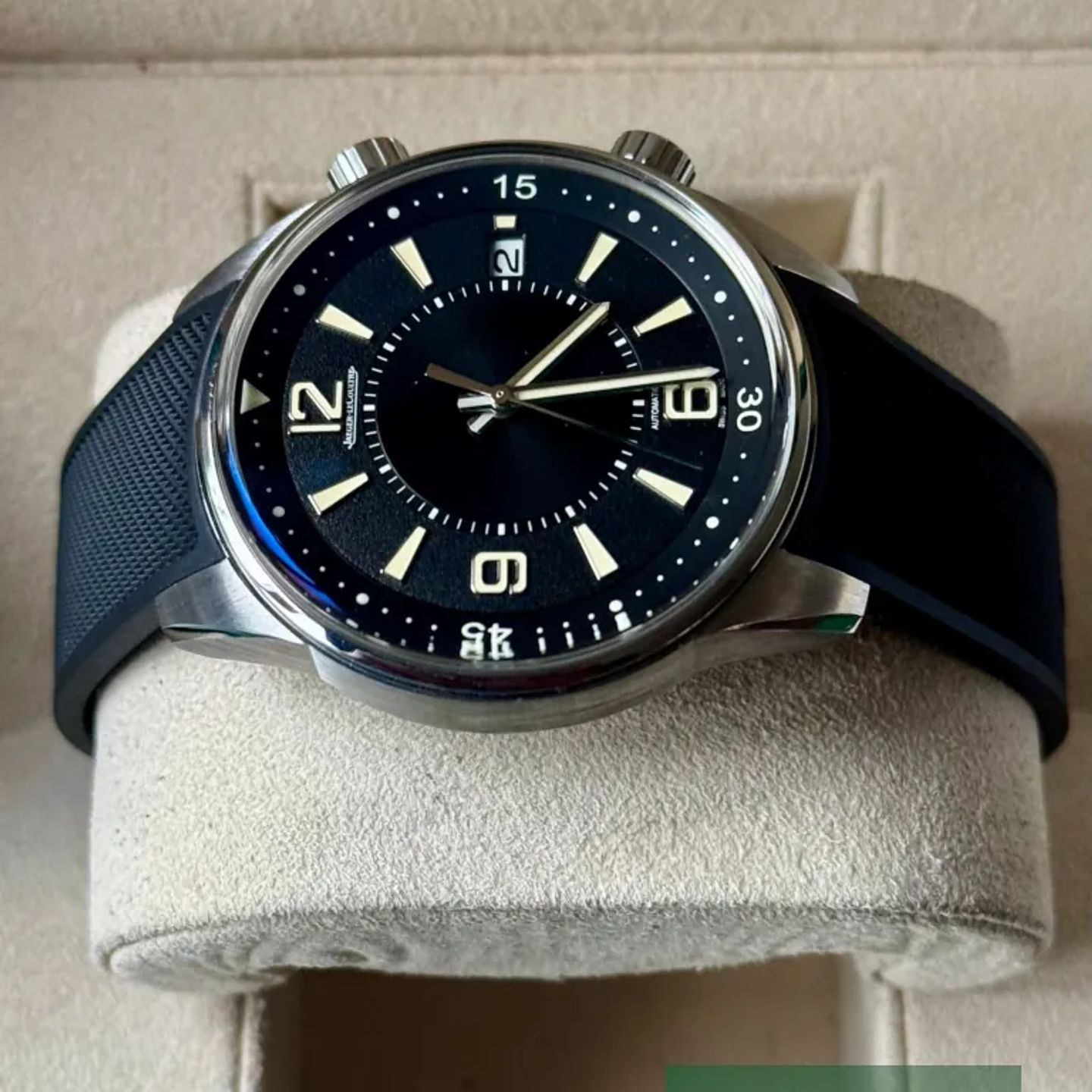 Jaeger-LeCoultre Polaris Q9068670 (Unknown (random serial)) - Black dial 41 mm Steel case (4/6)