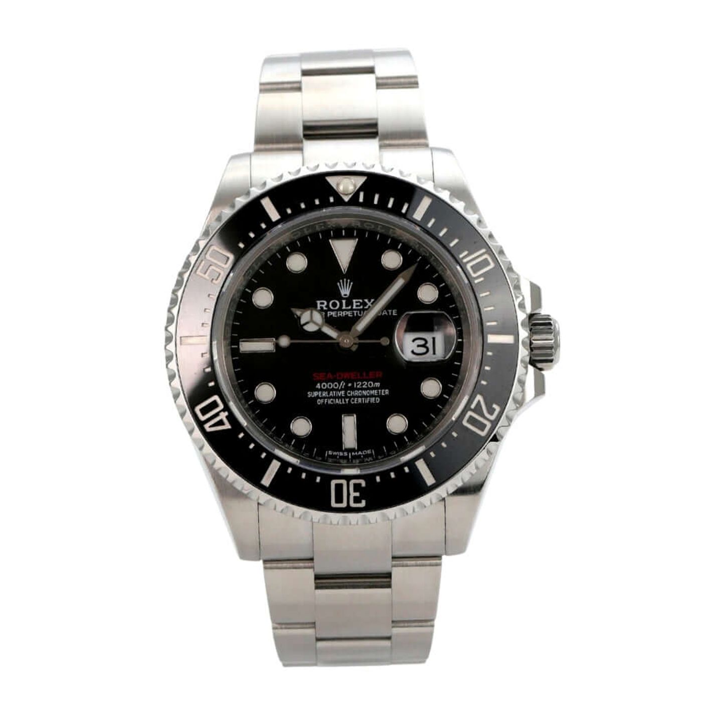 Rolex Sea-Dweller 126600 (2018) - Zwart wijzerplaat 43mm Staal (2/8)