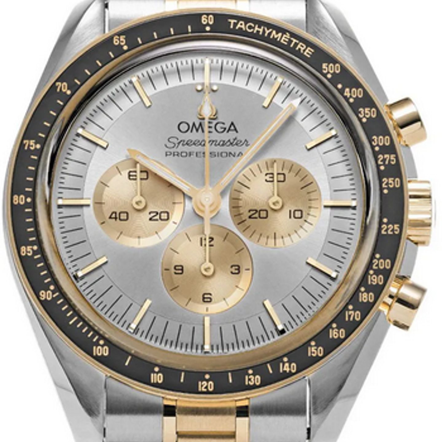 Omega Speedmaster Professional Moonwatch 310.20.42.50.02.001 (2024) - Silver dial 42 mm Gold/Steel case (1/1)