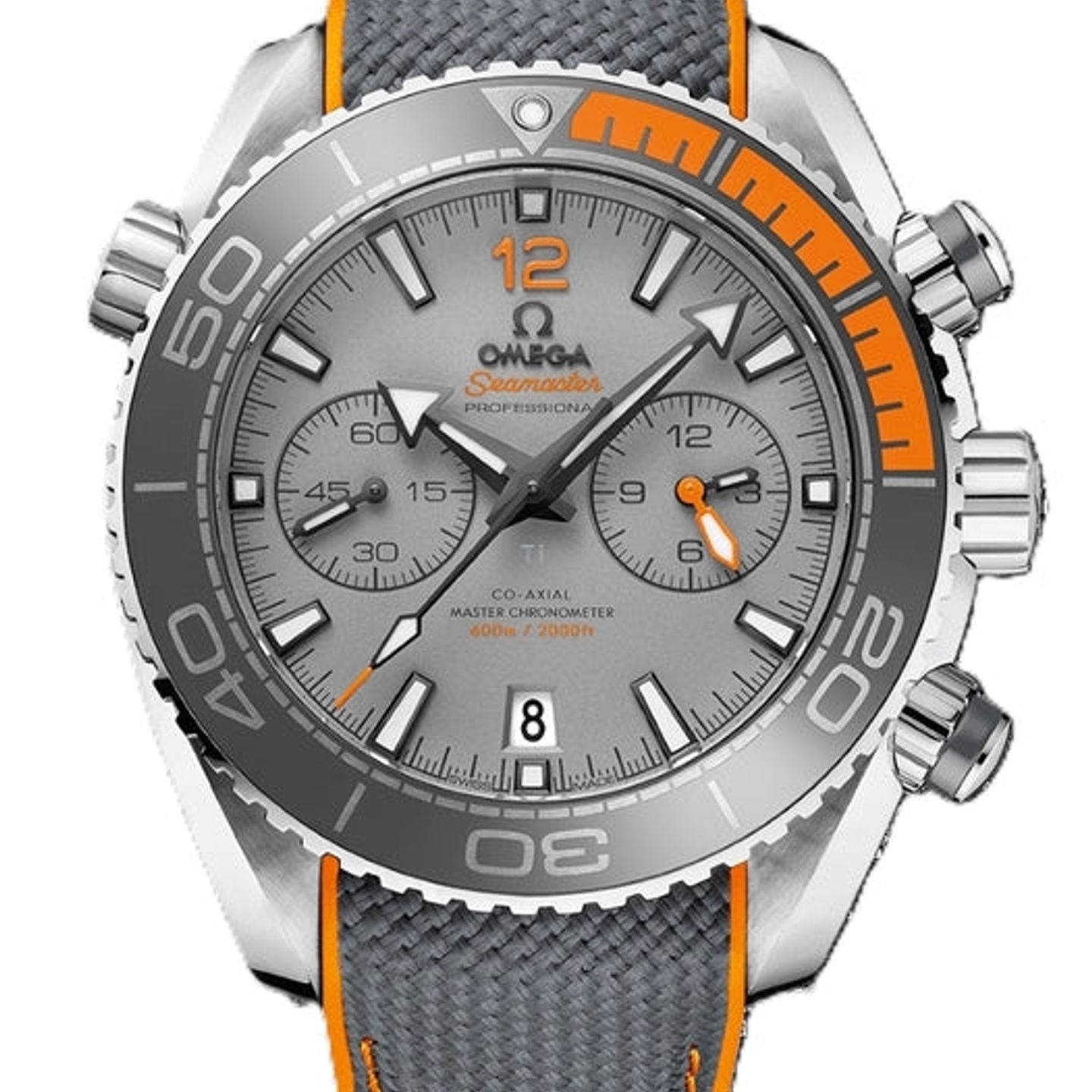 Omega Seamaster Planet Ocean Chronograph 215.90.46.51.99.001 (2025) - Grey dial 46 mm Titanium case (1/1)