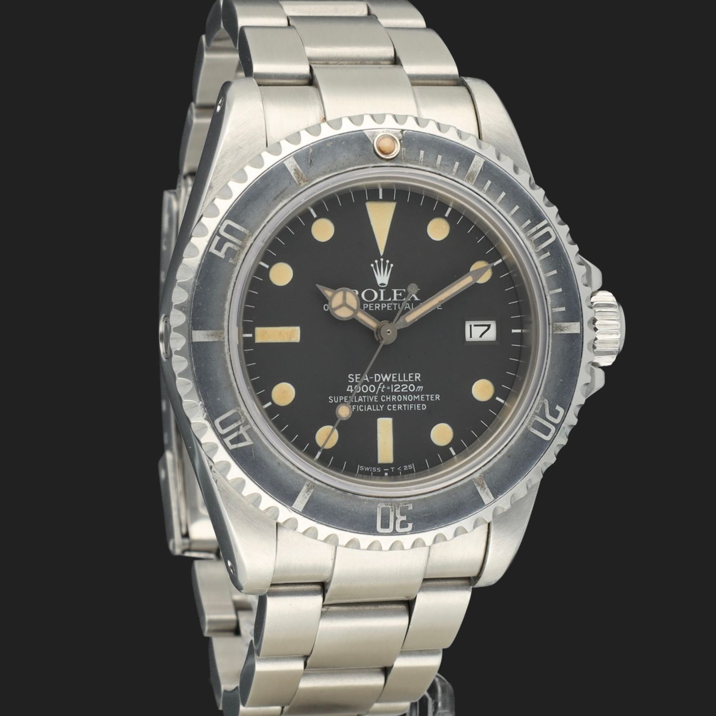 Rolex Sea-Dweller 16660 (1984) - Zwart wijzerplaat 40mm Staal (4/8)