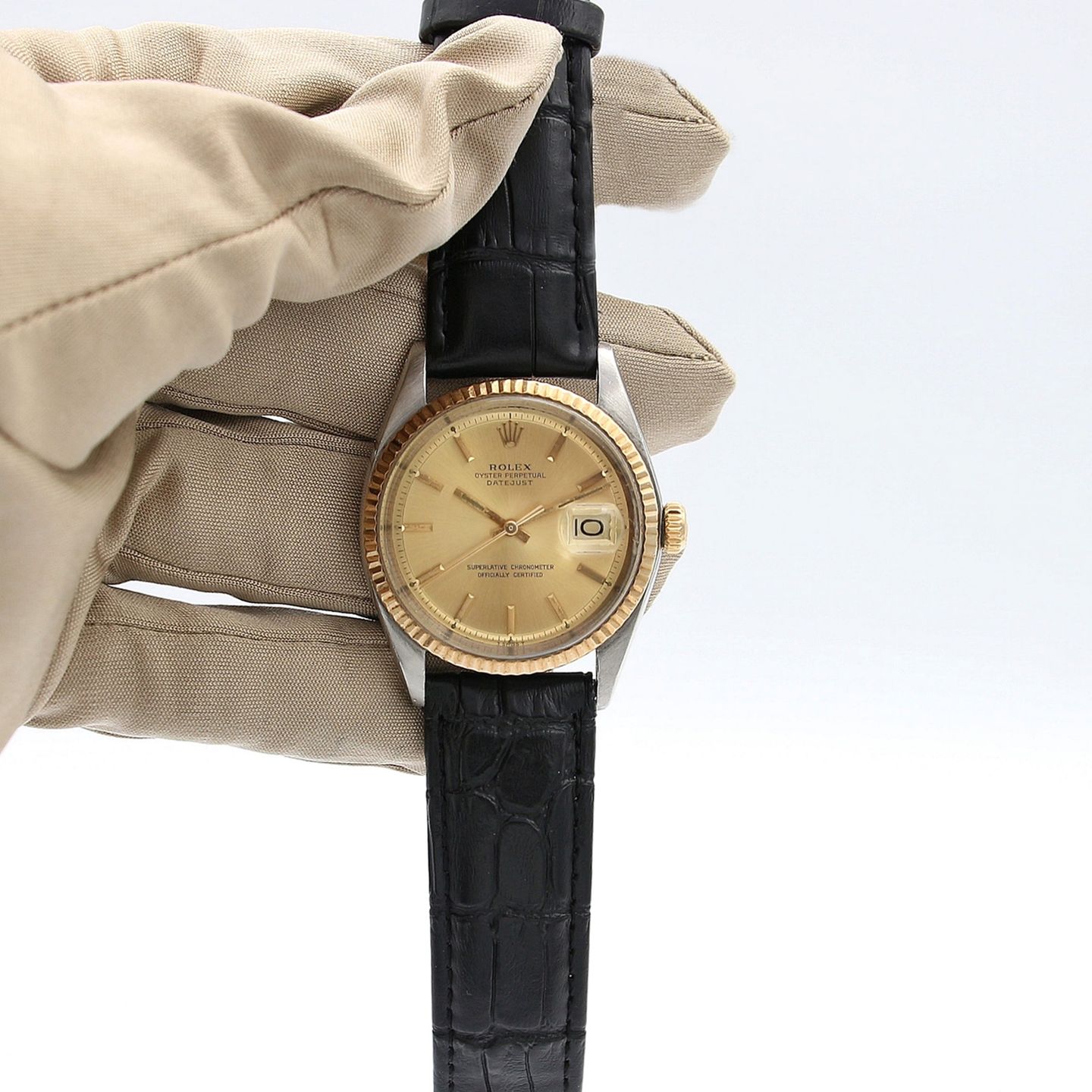 Rolex Datejust 1601 (Unknown (random serial)) - 36 mm Steel case (2/5)