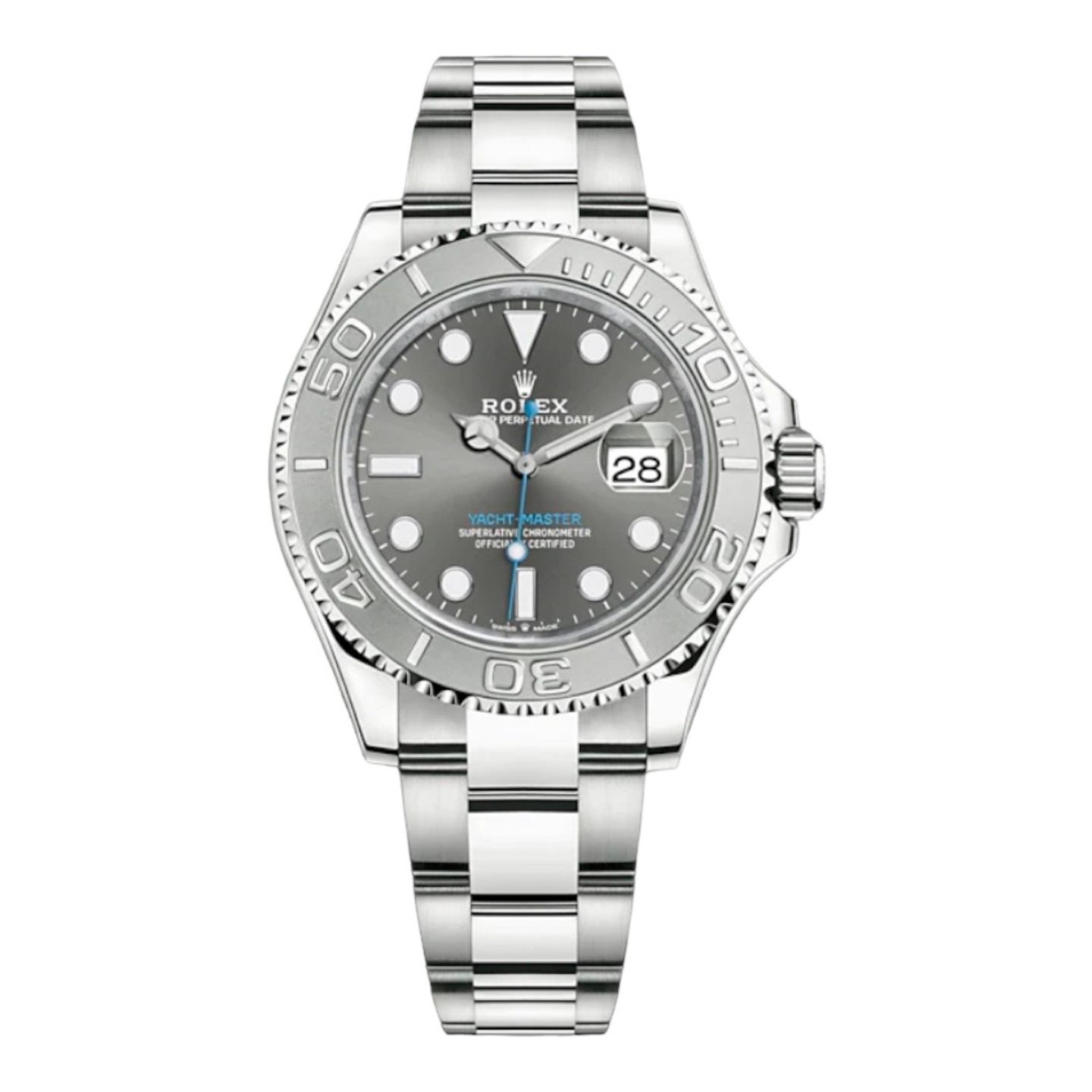 Rolex Yacht-Master 40 126622 (2024) - Grey dial 40 mm Steel case (1/7)