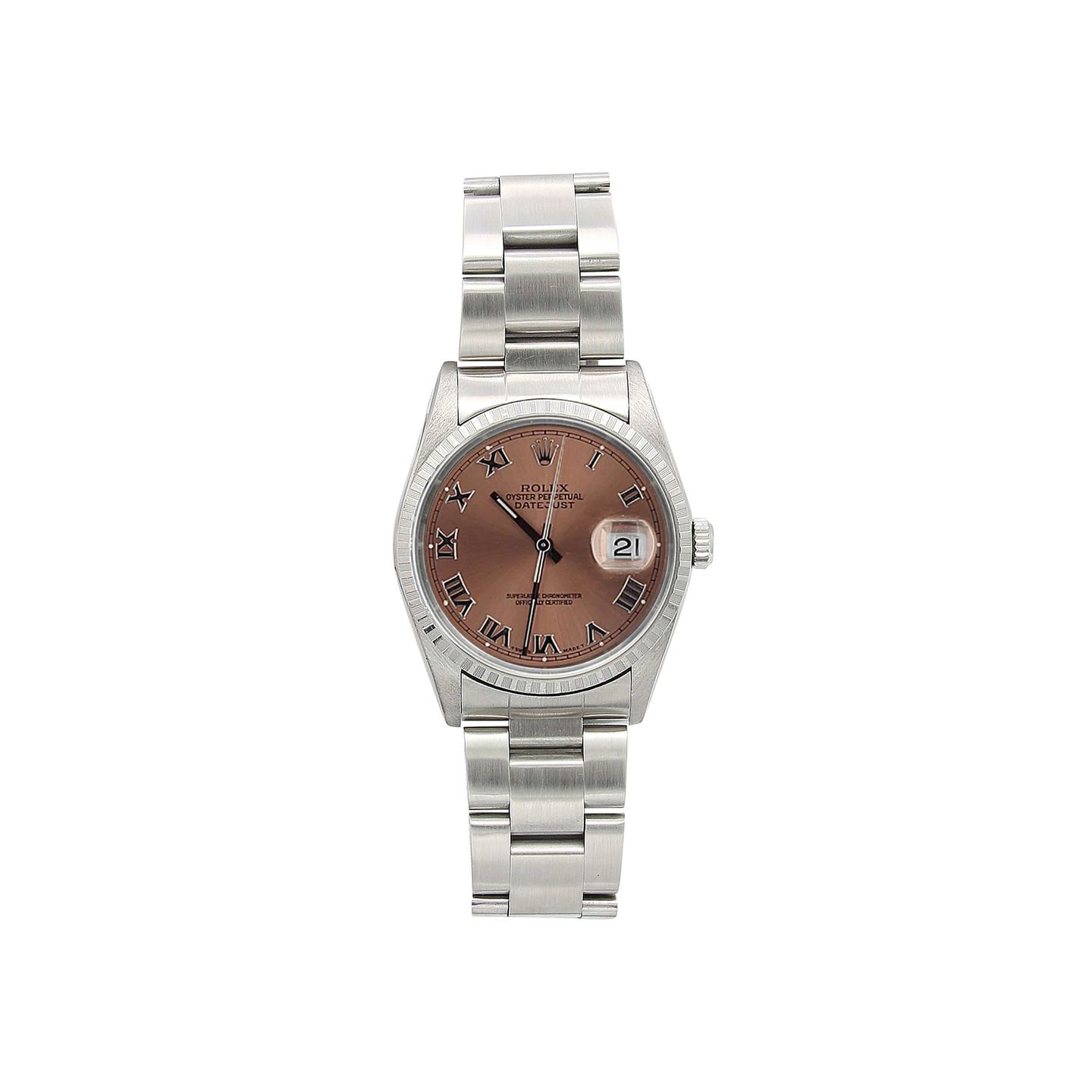 Rolex Datejust 36 16220 (Onbekend (willekeurig serienummer)) - 36mm Staal (1/6)