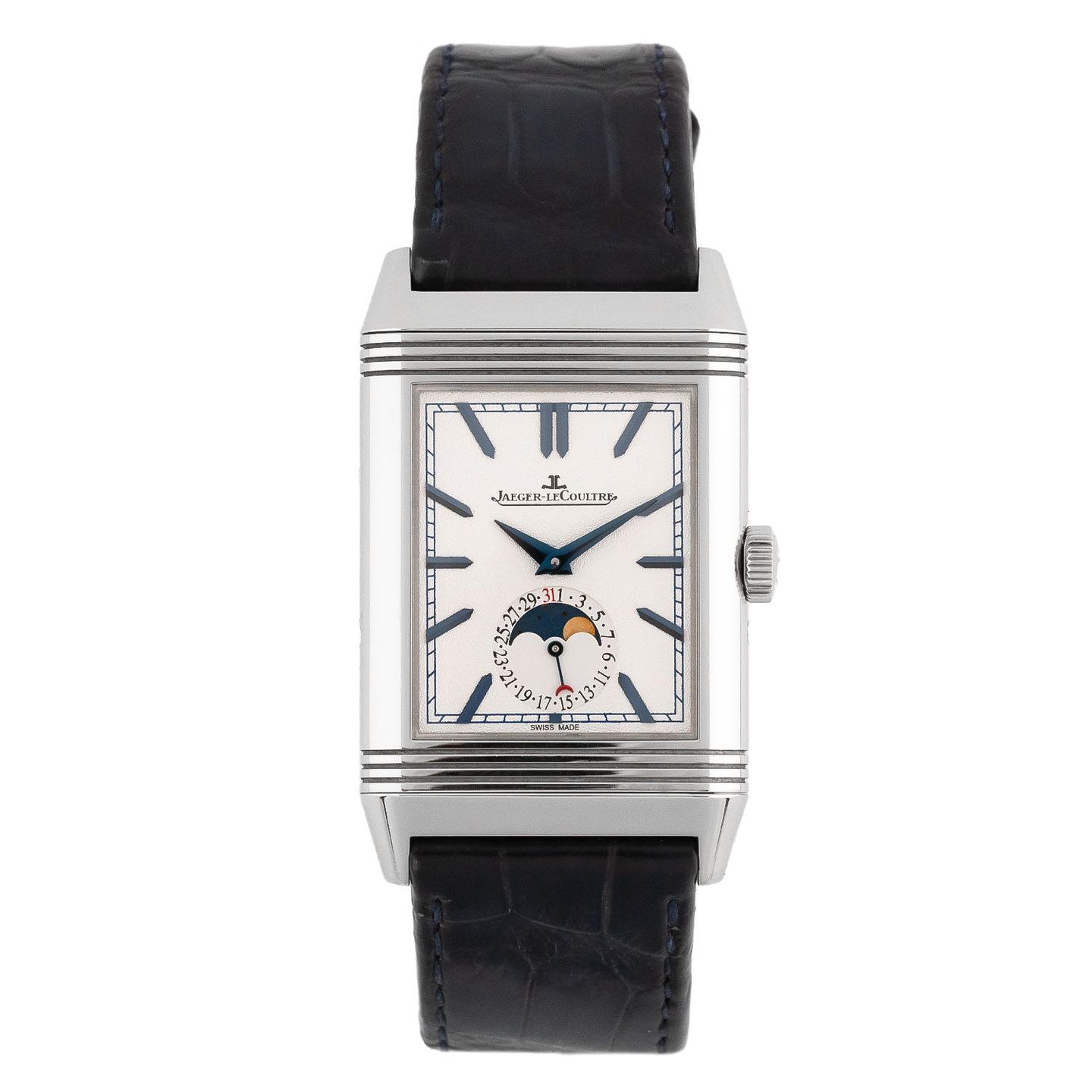 Jaeger-LeCoultre Reverso Q3958420 (2018) - Zilver wijzerplaat 30mm Staal (1/7)