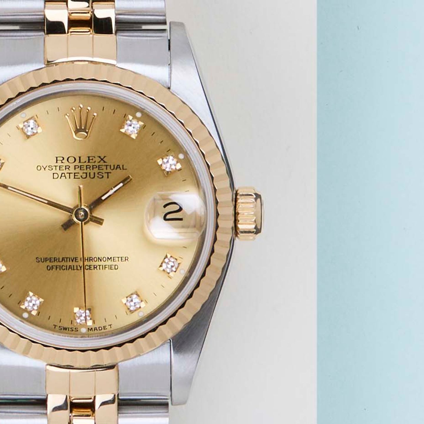 Rolex Datejust 31 68273 (1994) - 31mm Goud/Staal (5/8)