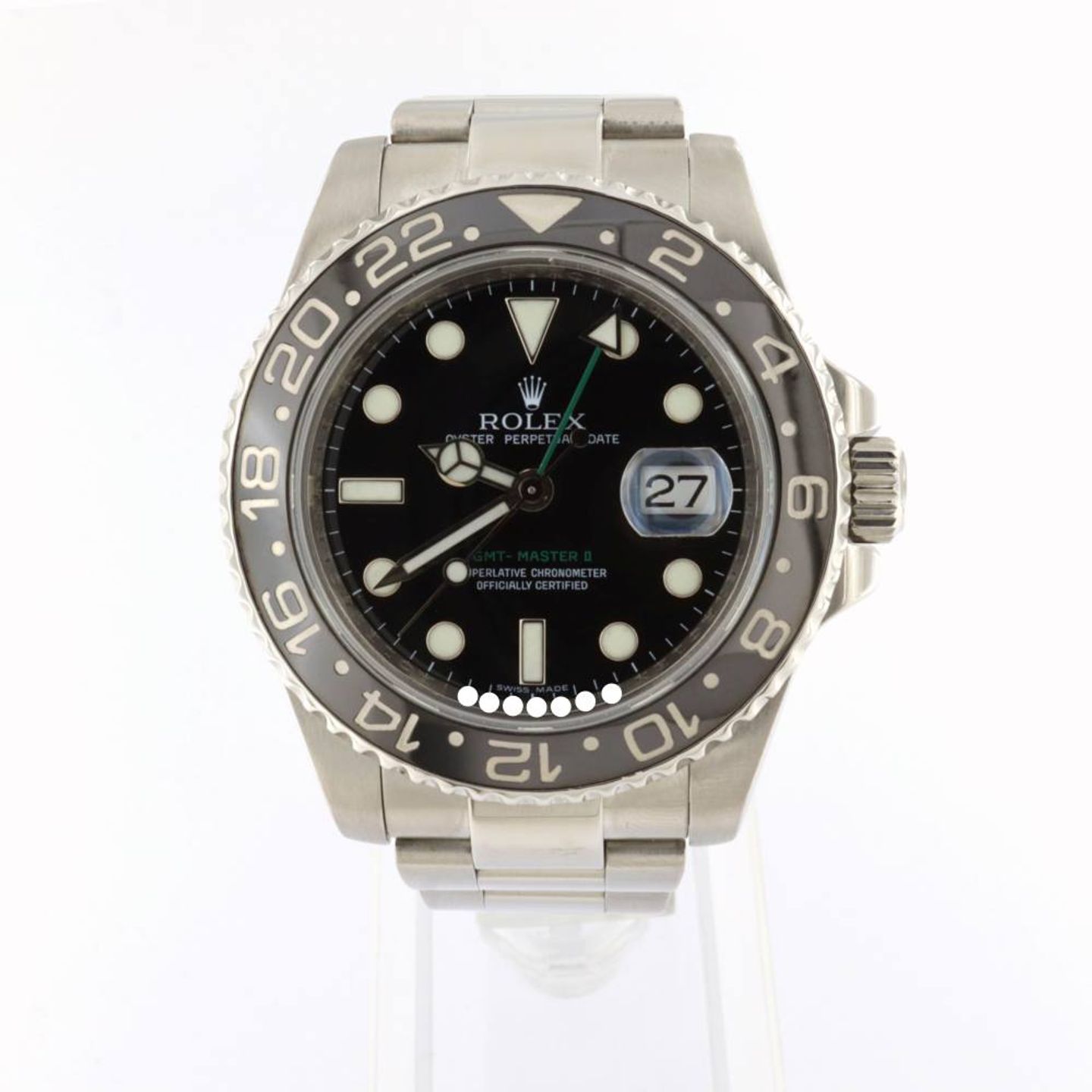 Rolex GMT-Master II 116710LN (2009) - Black dial 40 mm Steel case (1/6)