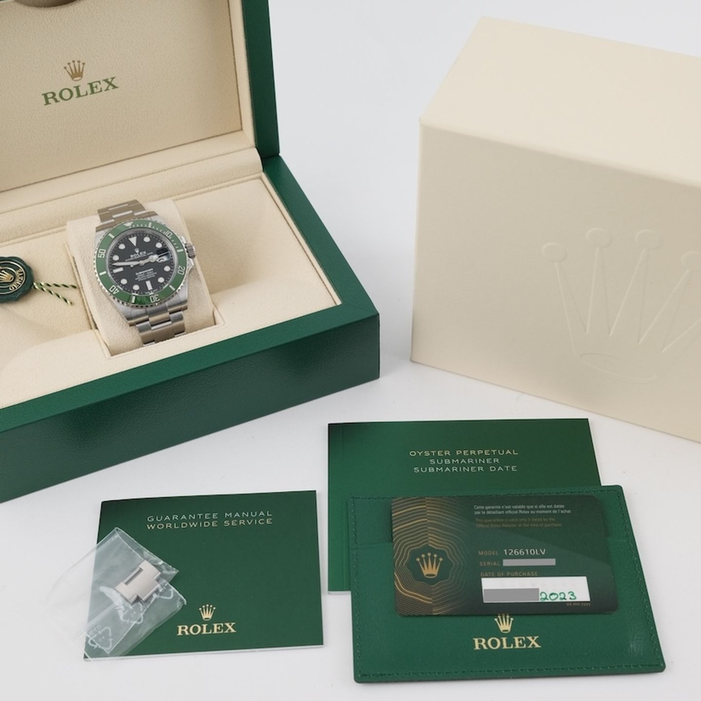 Rolex Submariner Date 126610LV (2023) - Black dial 41 mm Steel case (8/8)