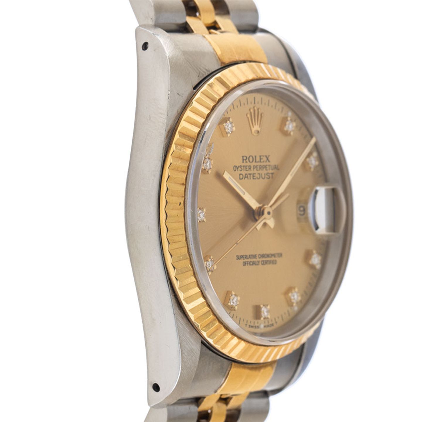 Rolex Datejust 36 16233 (1991) - 36mm Goud/Staal (5/7)